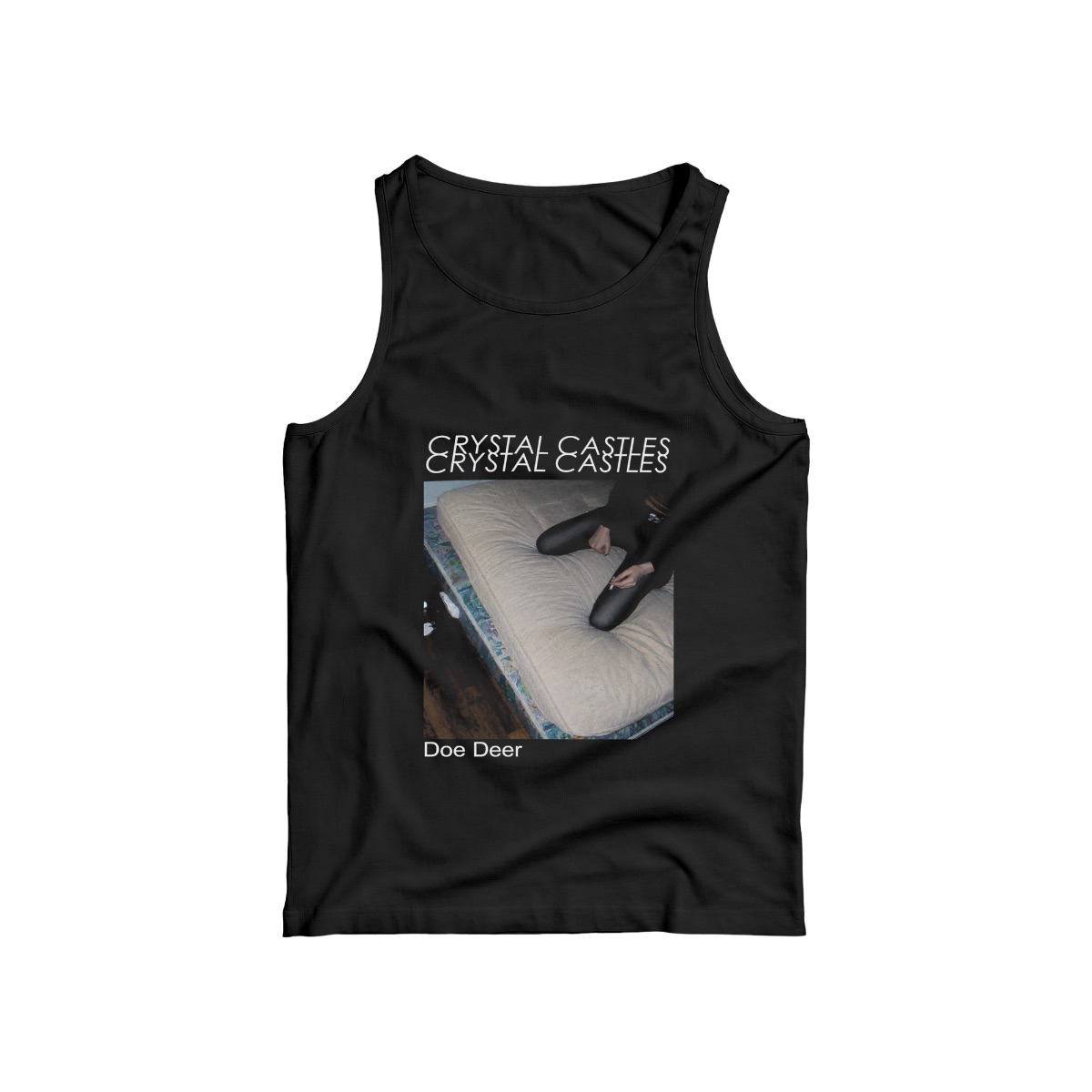 Crystal Castles Doe Deer EP T-Shirt | Electro Noise Synthpop Album Cover Tee | Y2K Indie Sleaze Merch