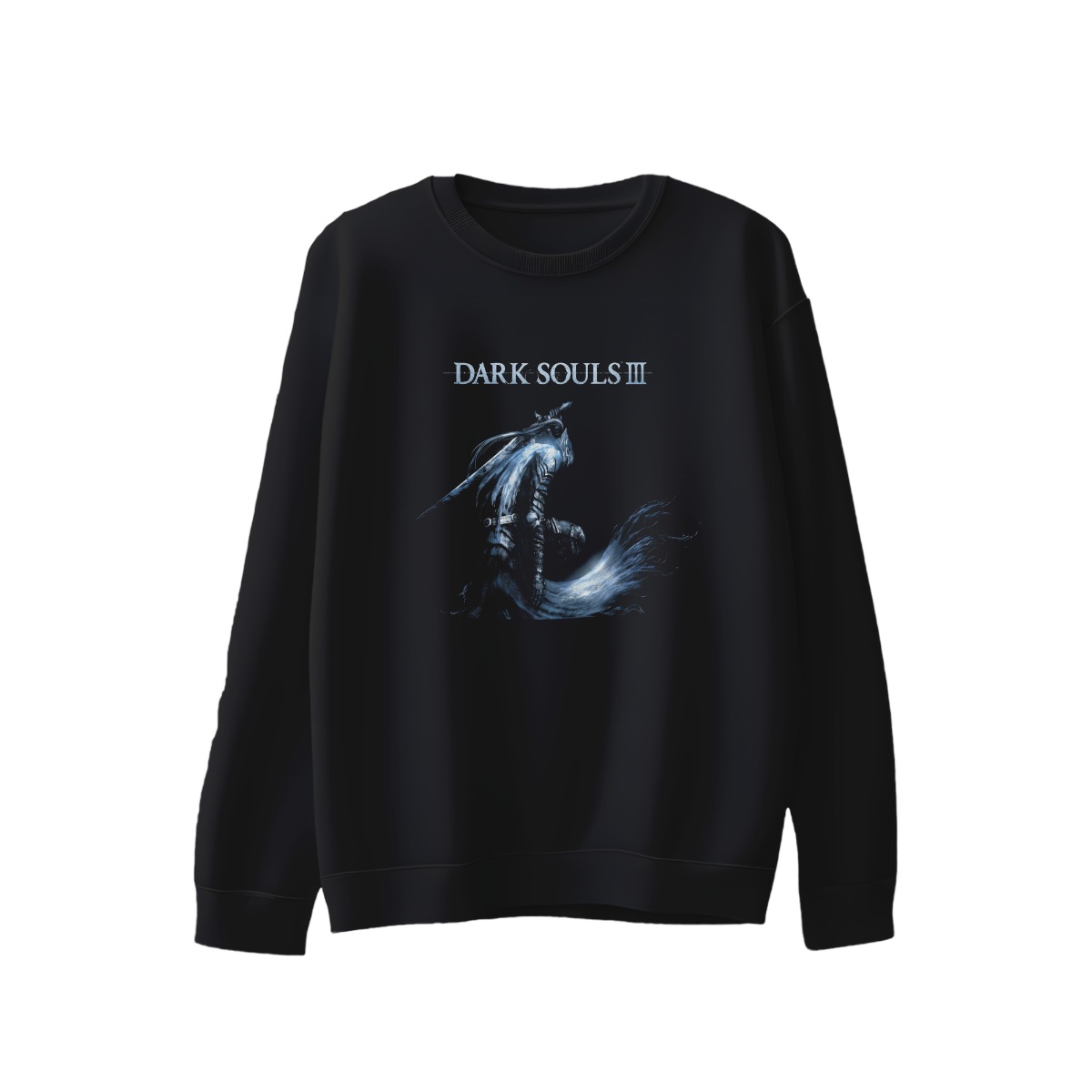 Dark Souls III Knight Graphic T-Shirt | Elden Ring Soulsborne Gaming Shirt | Dark Fantasy RPG Apparel