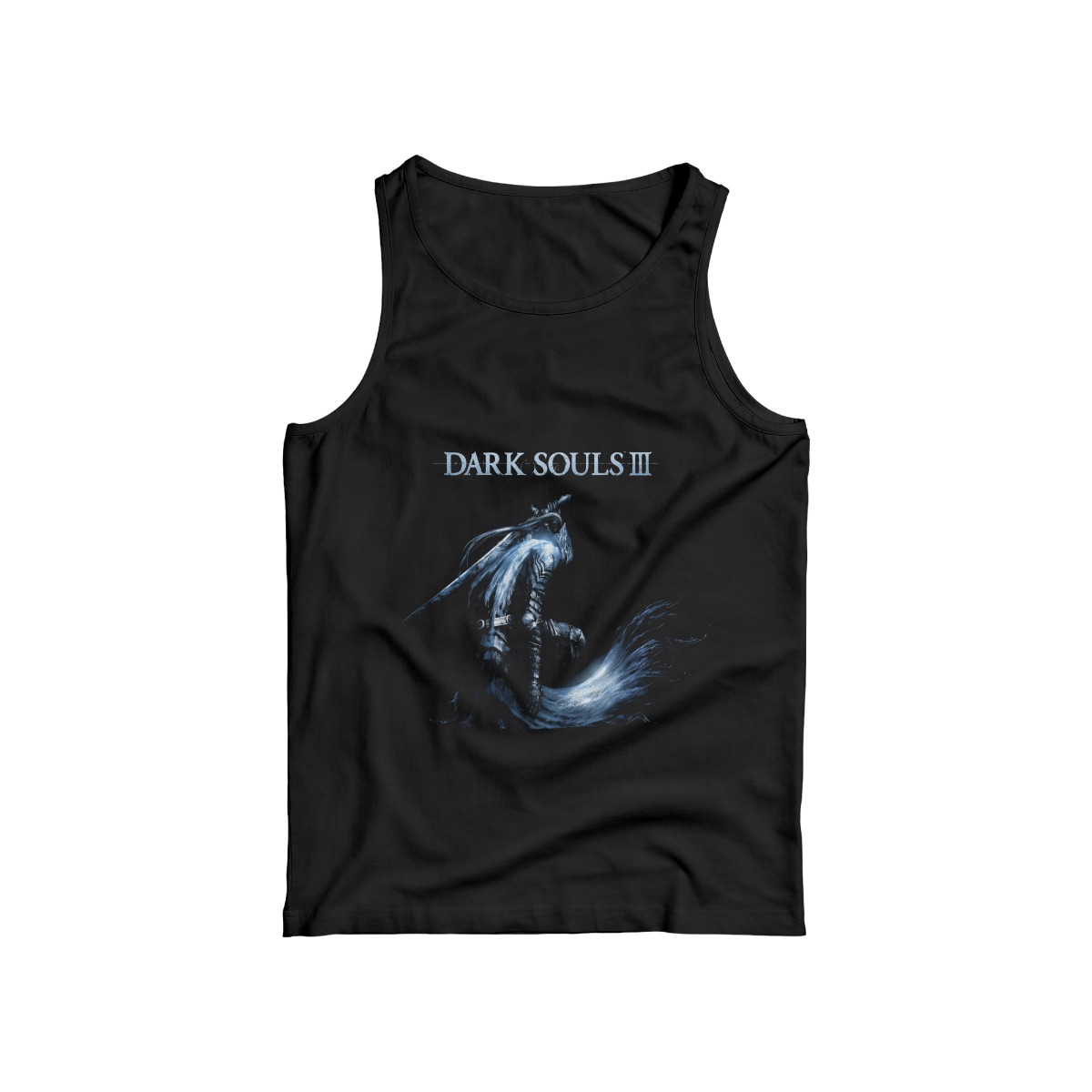 Dark Souls III Knight Graphic T-Shirt | Elden Ring Soulsborne Gaming Shirt | Dark Fantasy RPG Apparel