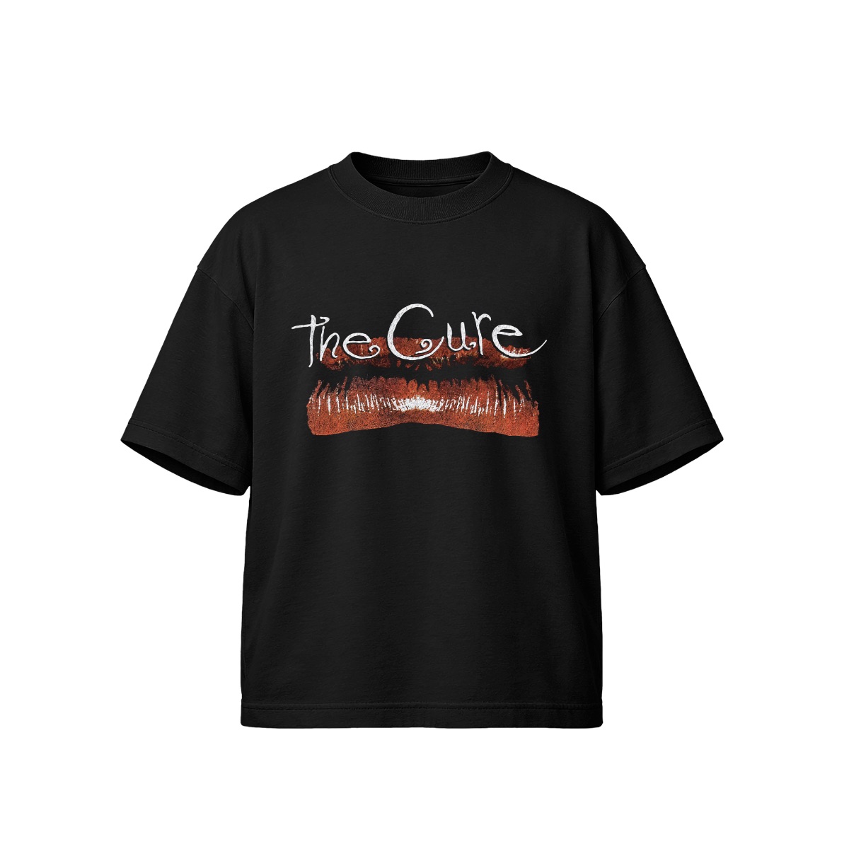 The Cure Kiss Me Album Cover T-Shirt | Vintage Goth Rock Band Merch | 80s Alt Music Graphic Tee