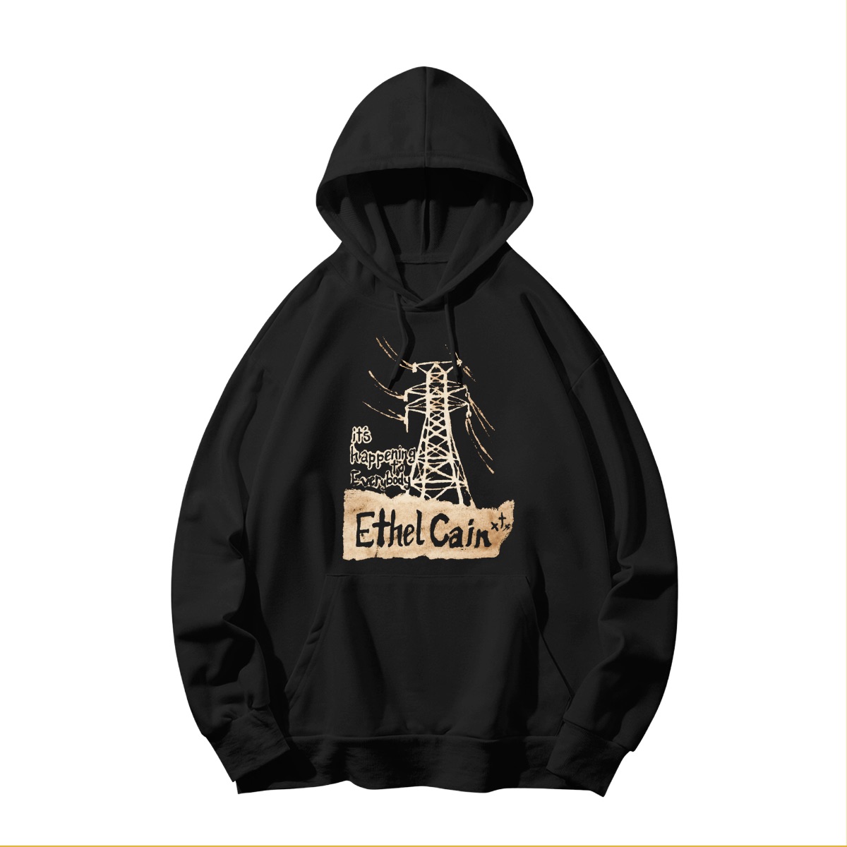 Ethel Cain It's Happening to Everybody T-Shirt | Indie Alt Pop Singer Merch | Gothic Americana Graphic Tee - Long Sleeve Shirt - Black
