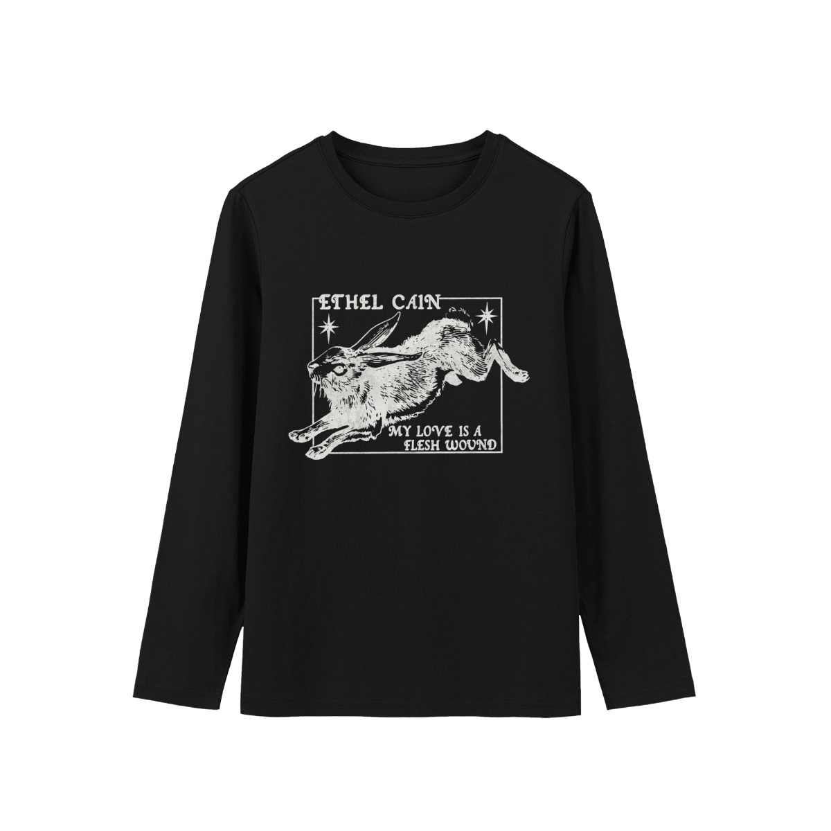 Ethel Cain My Love Is a Flesh Wound T-Shirt | Gothic Rabbit Indie Merch | Alt Country Dark Wave Tee