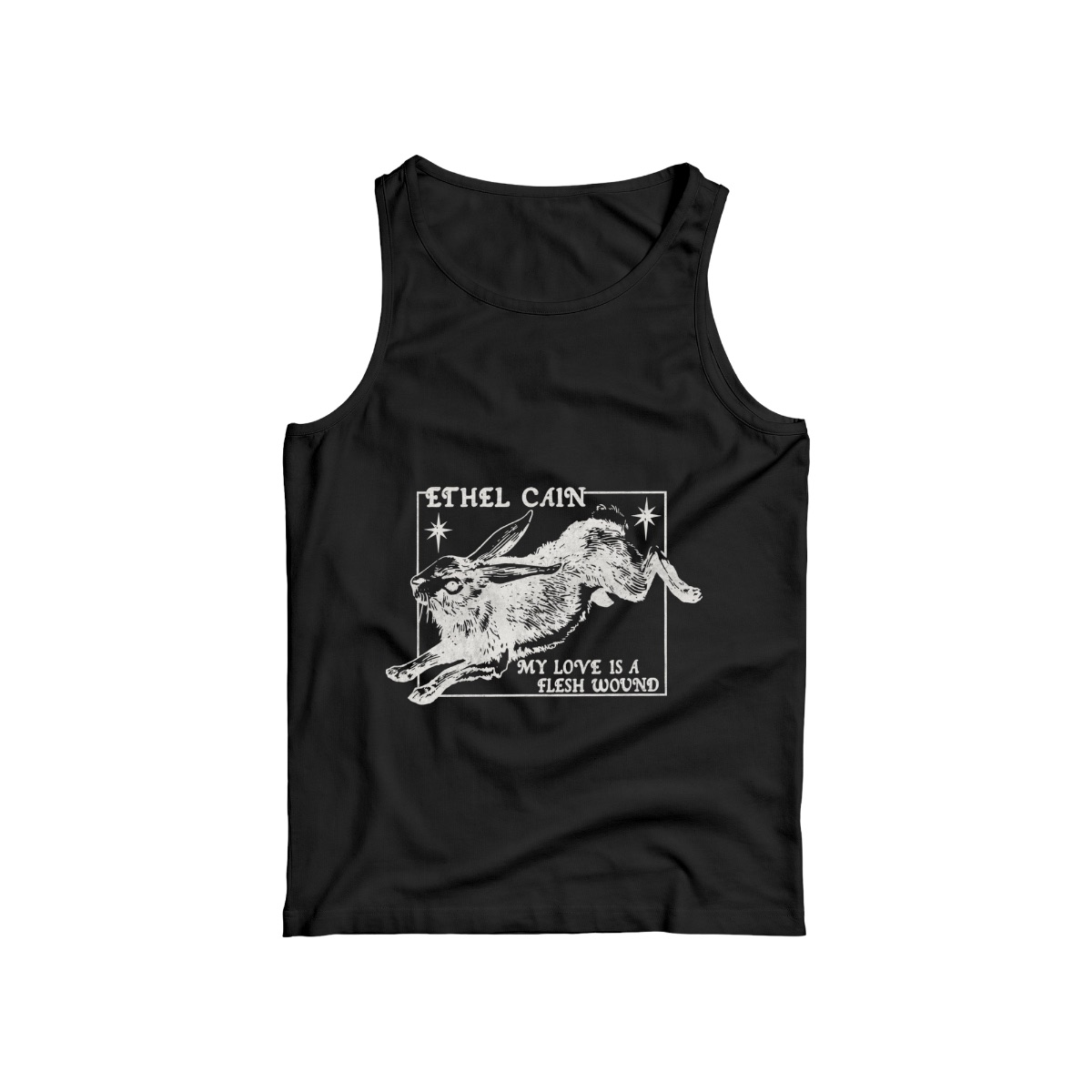 Ethel Cain My Love Is a Flesh Wound T-Shirt | Gothic Rabbit Indie Merch | Alt Country Dark Wave Tee