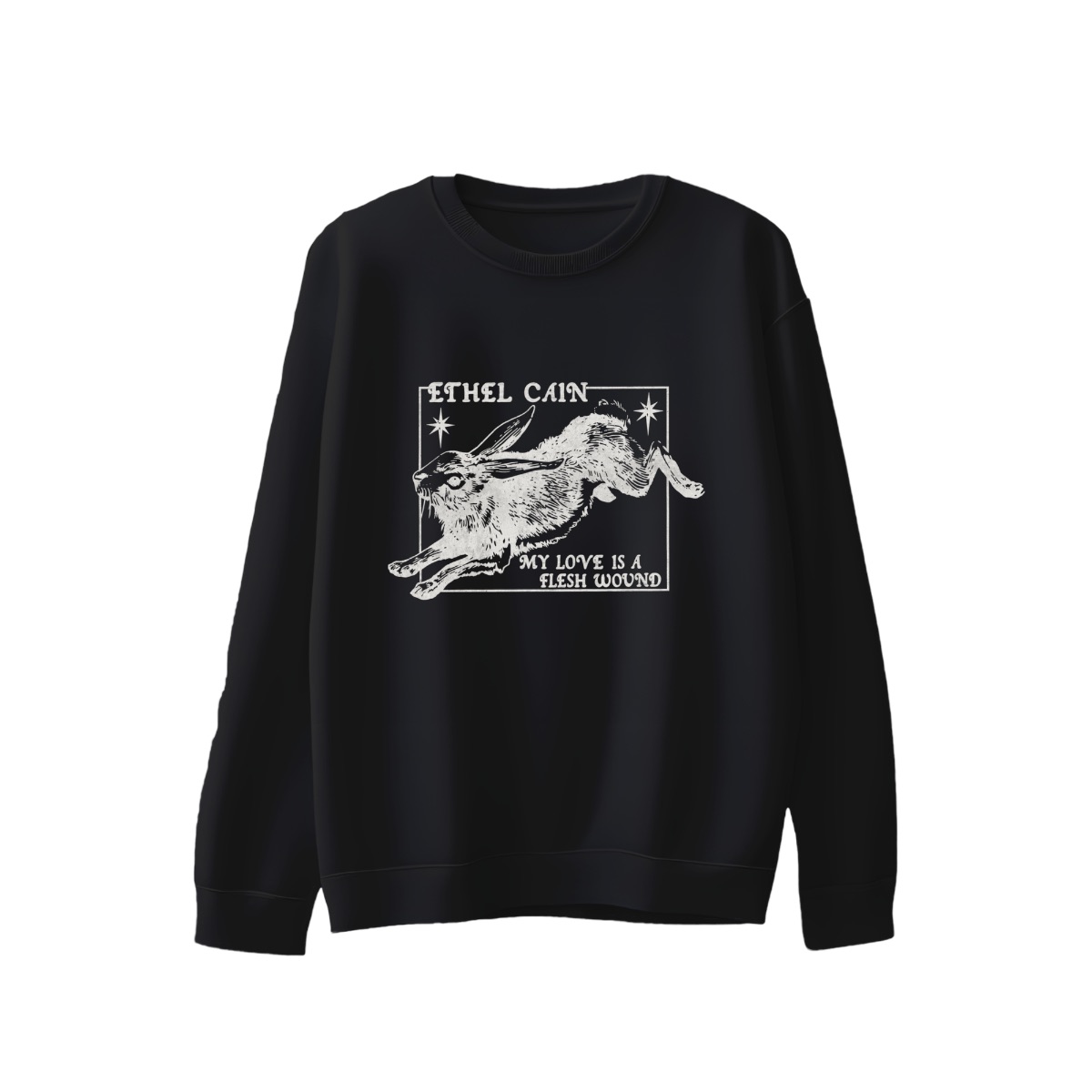 Ethel Cain My Love Is a Flesh Wound T-Shirt | Gothic Rabbit Indie Merch | Alt Country Dark Wave Tee