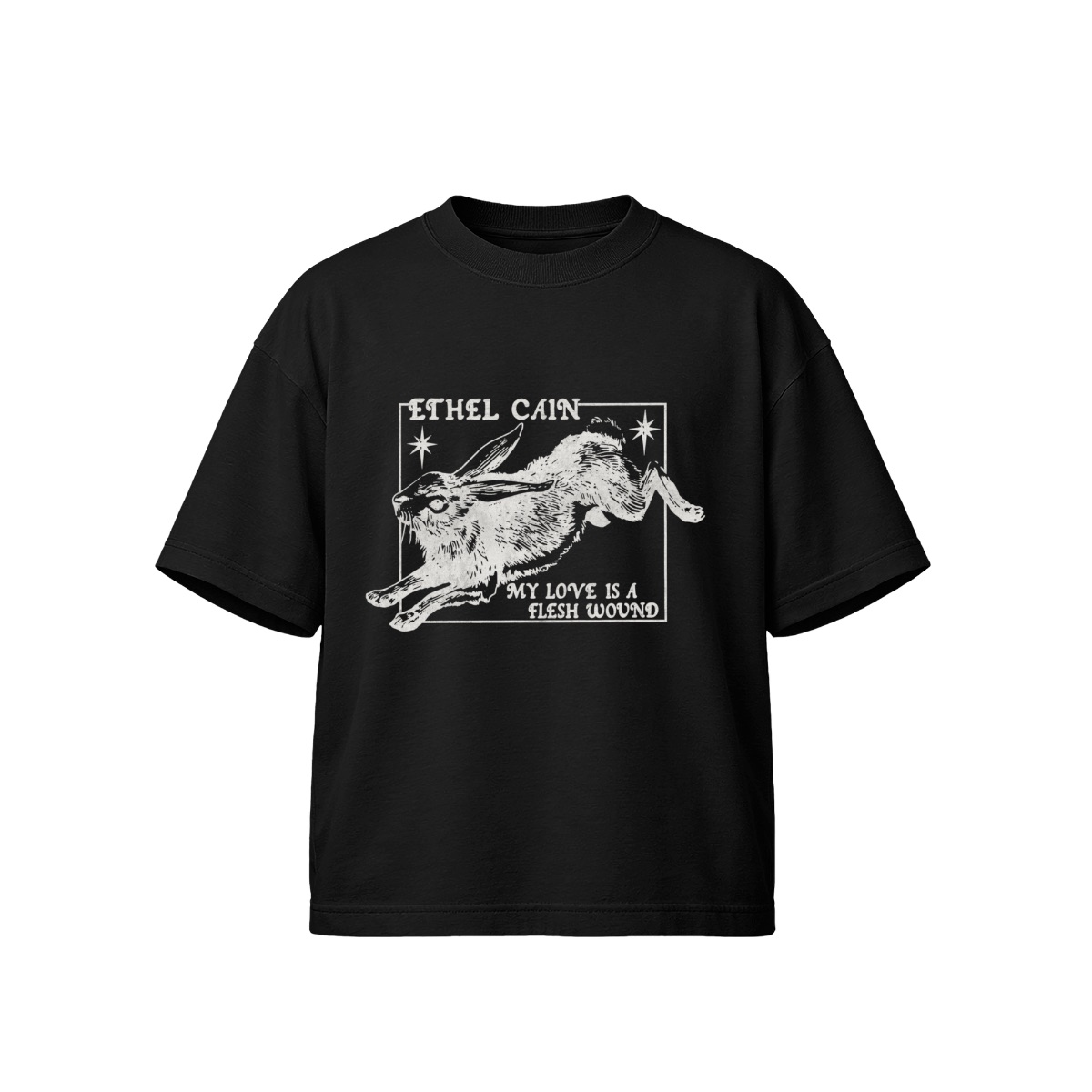 Ethel Cain My Love Is a Flesh Wound T-Shirt | Gothic Rabbit Indie Merch | Alt Country Dark Wave Tee