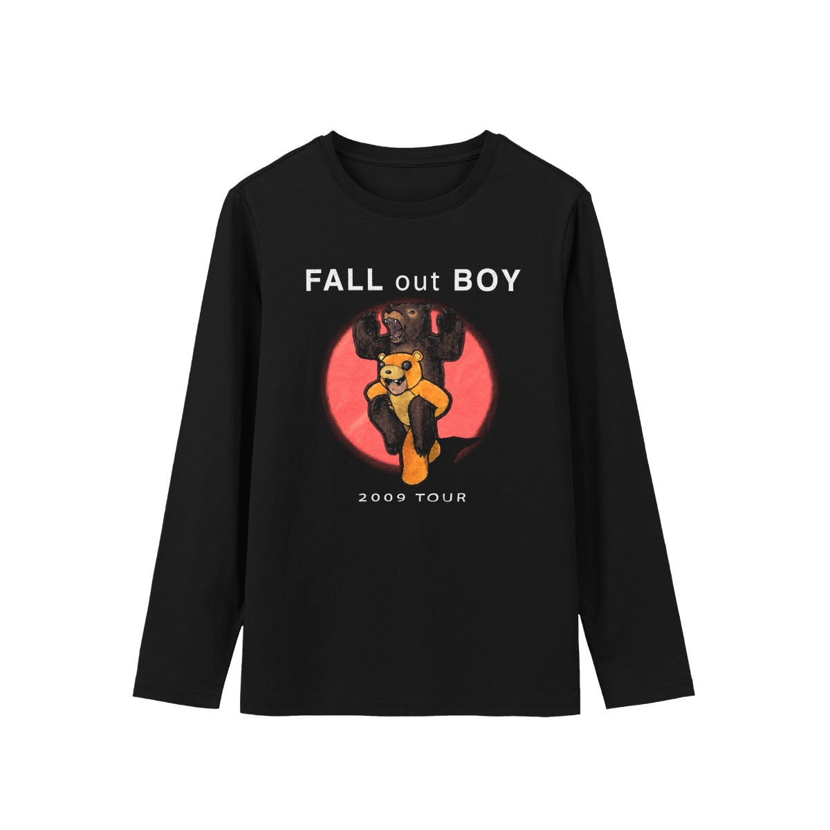 Fall Out Boy 2009 Tour T-Shirt | Bear Graphic Rock Band Merch | Vintage Alternative Pop Punk Tee