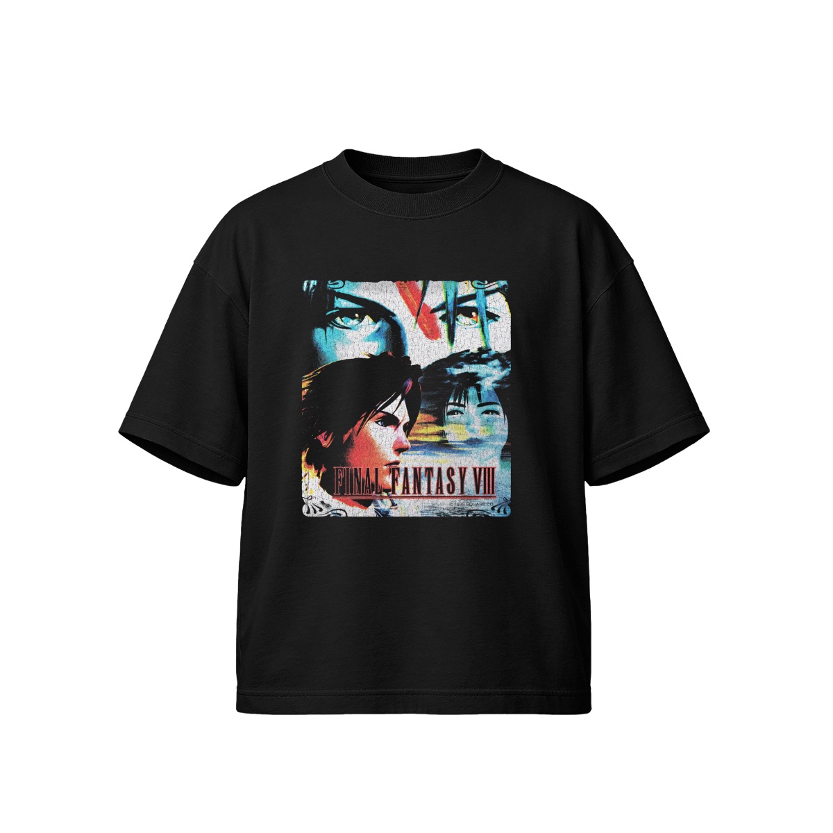 Final Fantasy VIII T-Shirt | 1999 Square Co. Retro RPG Gaming Merch | Classic PlayStation Vintage Tee