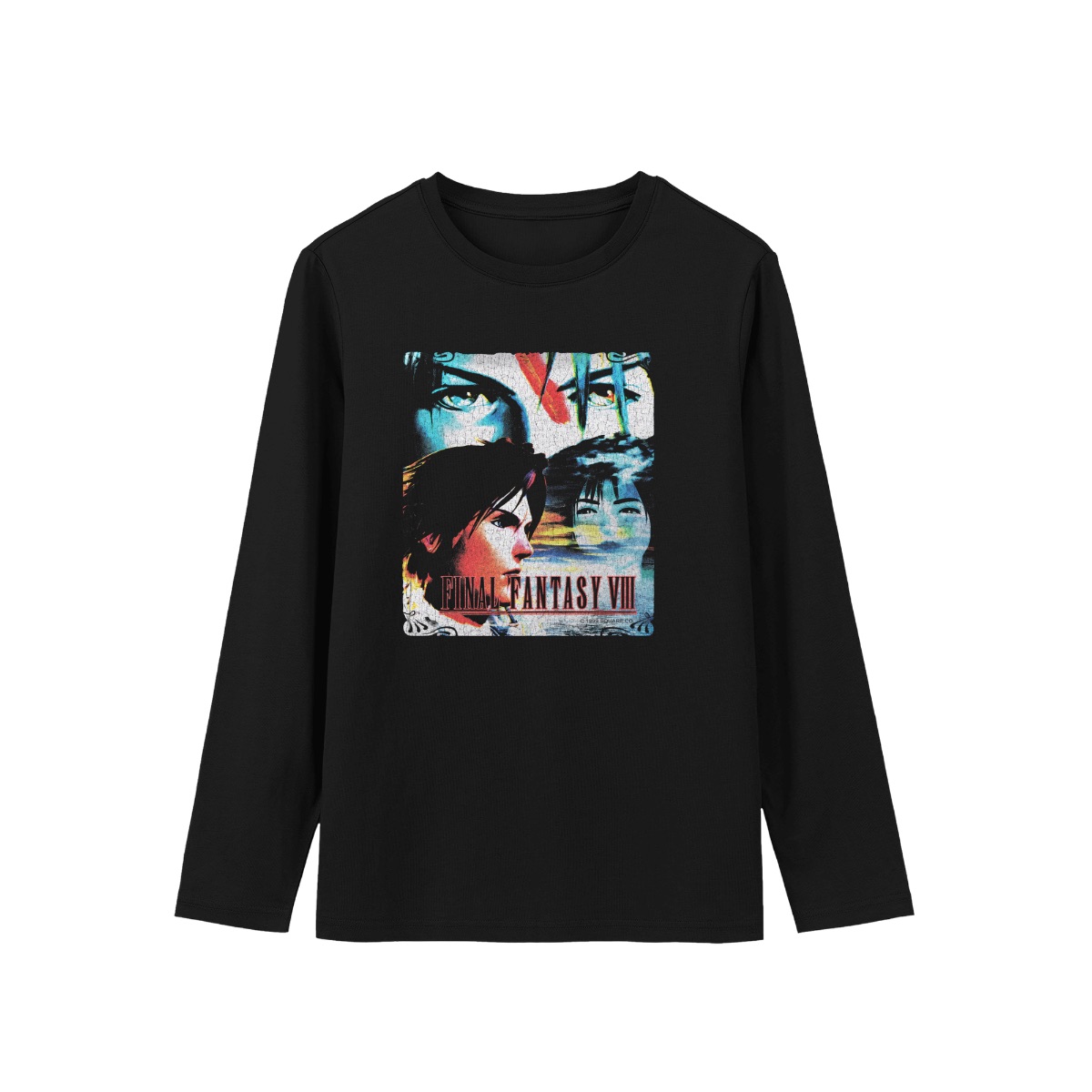 Final Fantasy VIII T-Shirt | 1999 Square Co. Retro RPG Gaming Merch | Classic PlayStation Vintage Tee