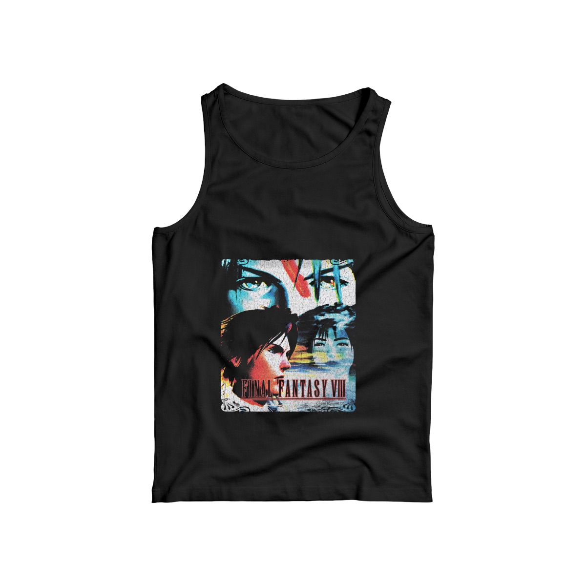 Final Fantasy VIII T-Shirt | 1999 Square Co. Retro RPG Gaming Merch | Classic PlayStation Vintage Tee