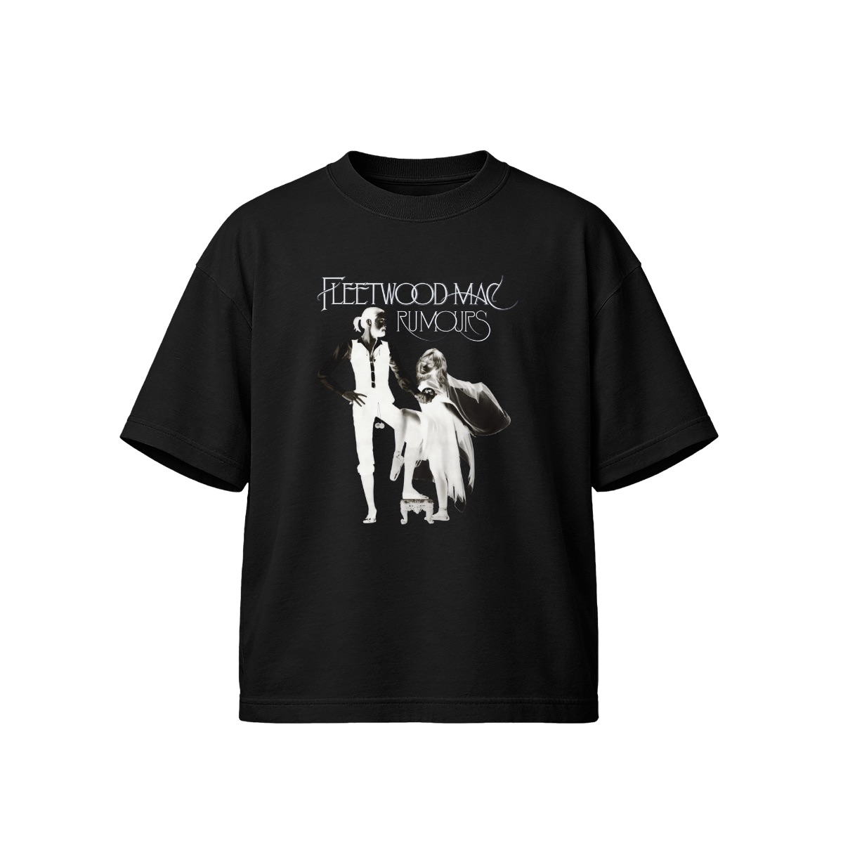 Fleetwood Mac Rumours 1977 Vintage T-Shirt | Classic Rock Band Merch | Retro 70s Music Graphic Tee