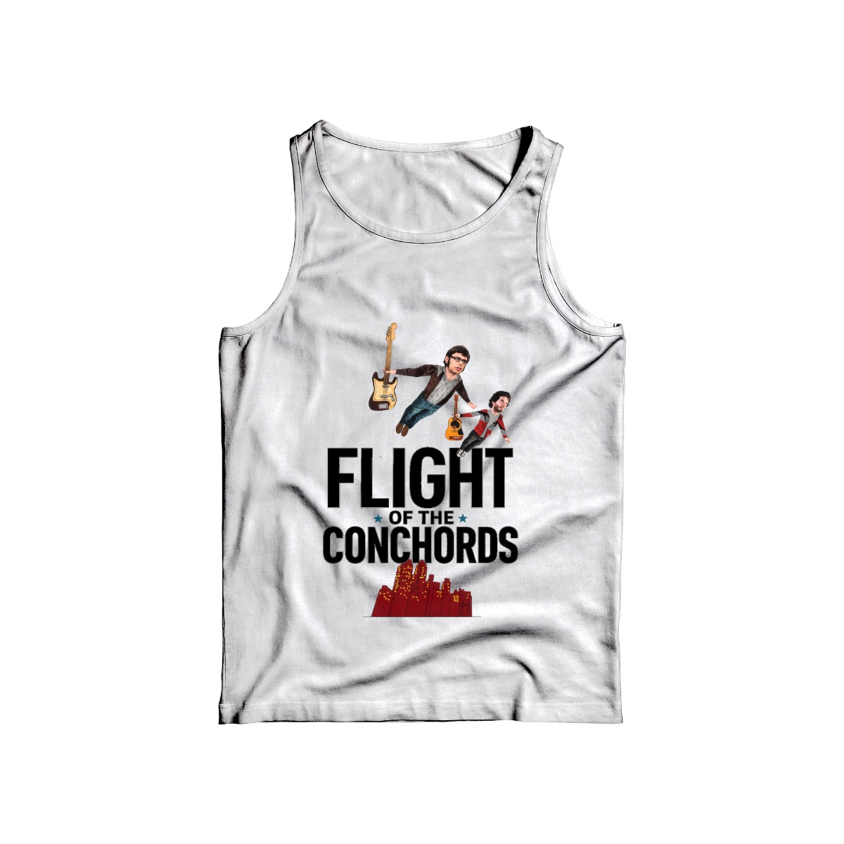 Flight of the Conchords T-Shirt | Comedy Folk Duo Band Merch | Cult TV Show Graphic Tee