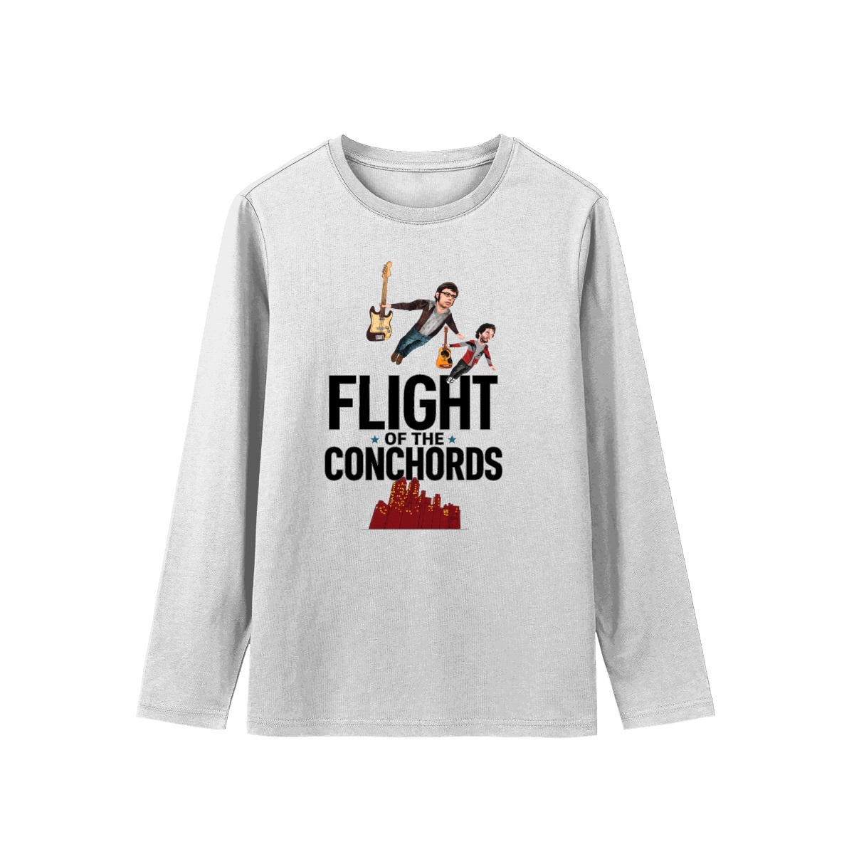 Flight of the Conchords T-Shirt | Comedy Folk Duo Band Merch | Cult TV Show Graphic Tee