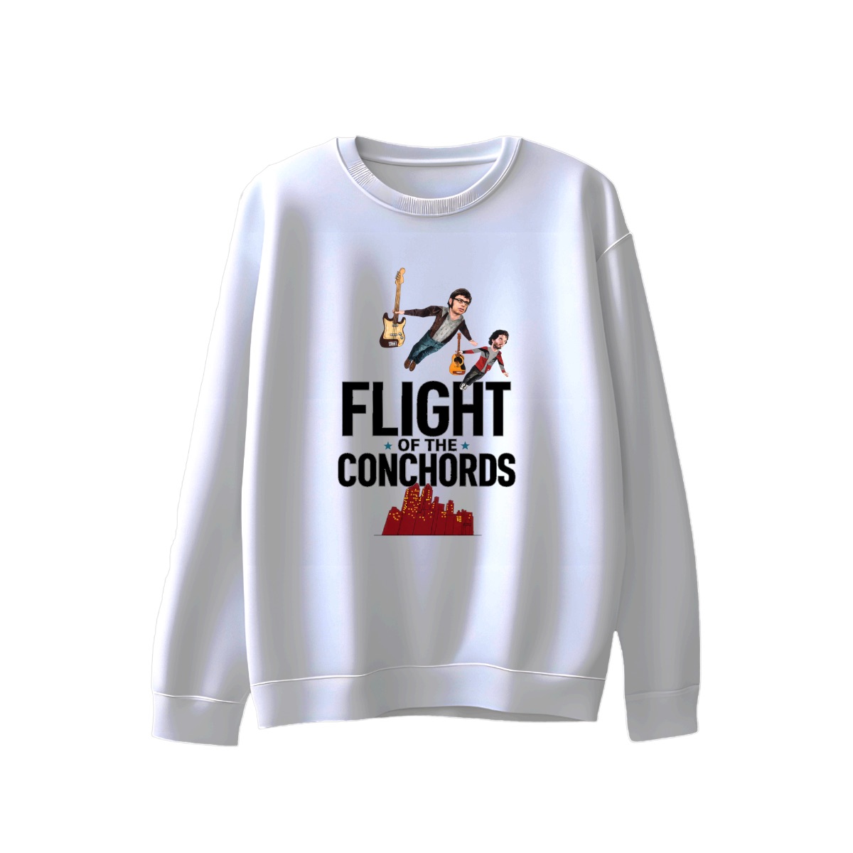 Flight of the Conchords T-Shirt | Comedy Folk Duo Band Merch | Cult TV Show Graphic Tee