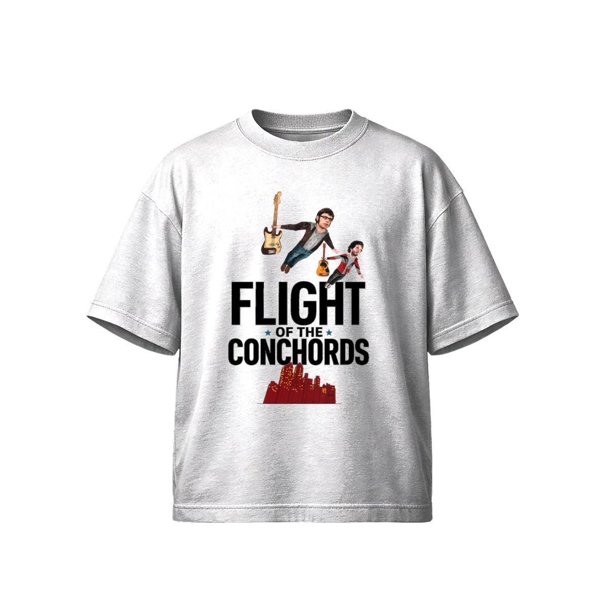 Flight of the Conchords T-Shirt | Comedy Folk Duo Band Merch | Cult TV Show Graphic Tee
