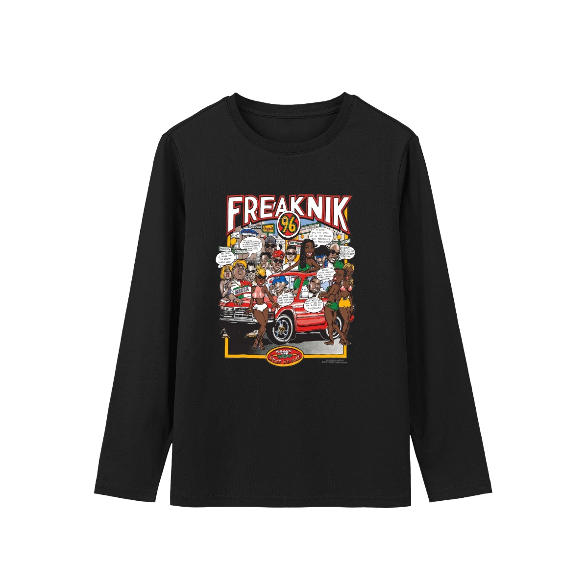 Freaknik 96 T-Shirt | Atlanta Hip Hop Retro Festival Merch | 90s Streetwear Graphic Tee