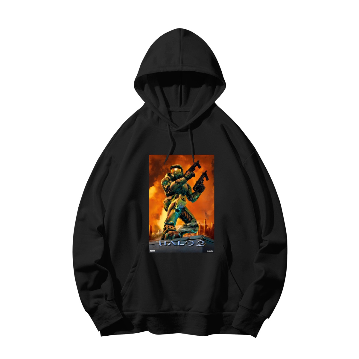 Halo 2 Master Chief T-Shirt | Classic Xbox Sci-Fi FPS Gaming Merch | Dual Wield Master Chief Tee