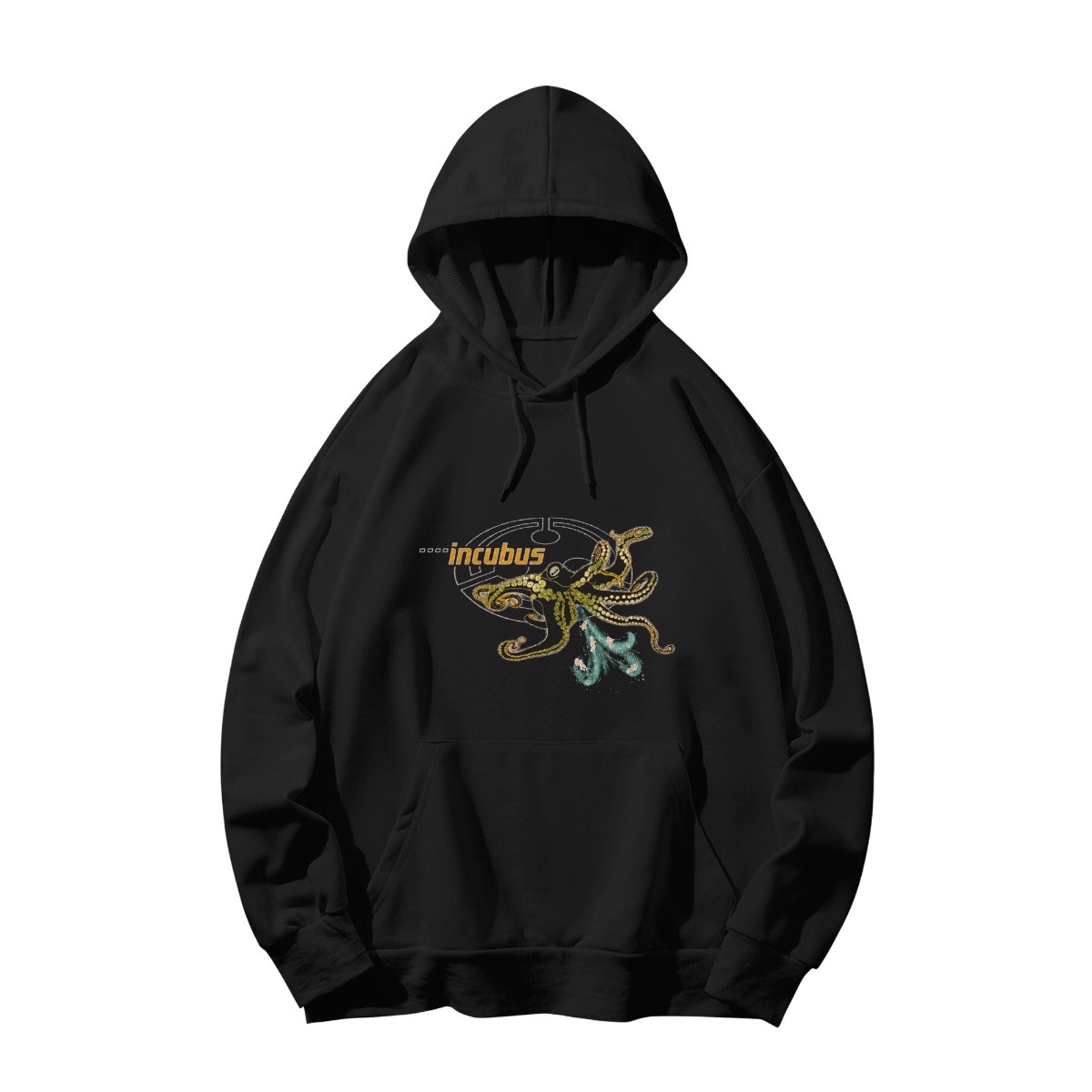 Incubus Band Octopus T-Shirt | Alternative Rock Tour Merch | Retro Surrealist Graphic Tee