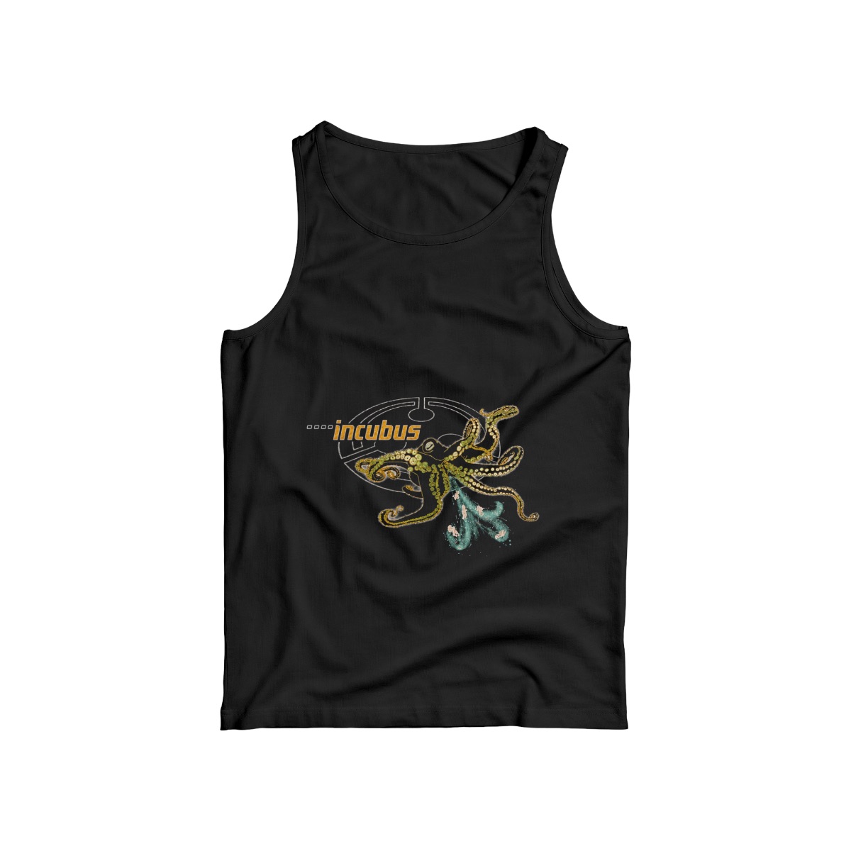 Incubus Band Octopus T-Shirt | Alternative Rock Tour Merch | Retro Surrealist Graphic Tee
