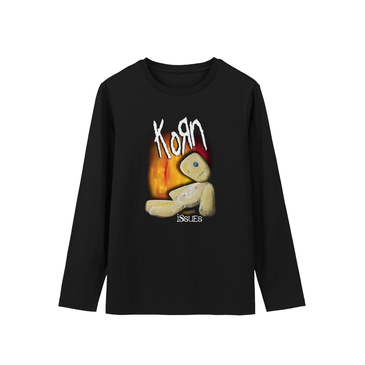 Korn Issues Album T-Shirt | Nu Metal Band Merch | Classic Rag Doll Graphic Tee