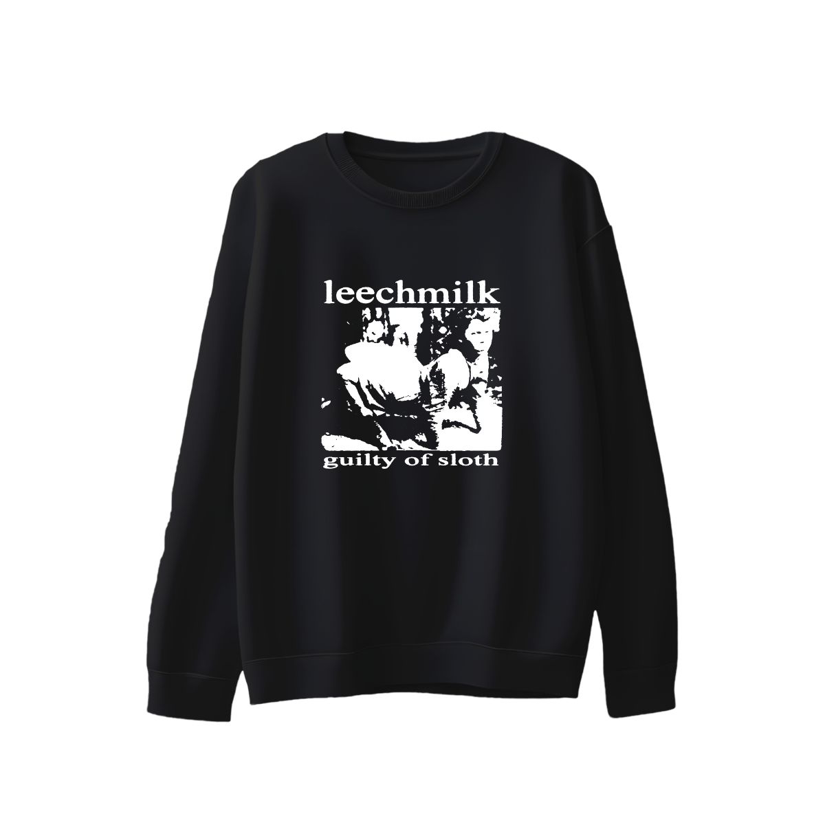 Leechmilk Guilty of Sloth T-Shirt | Doom Sludge Metal Band Merch | Underground Music Tee