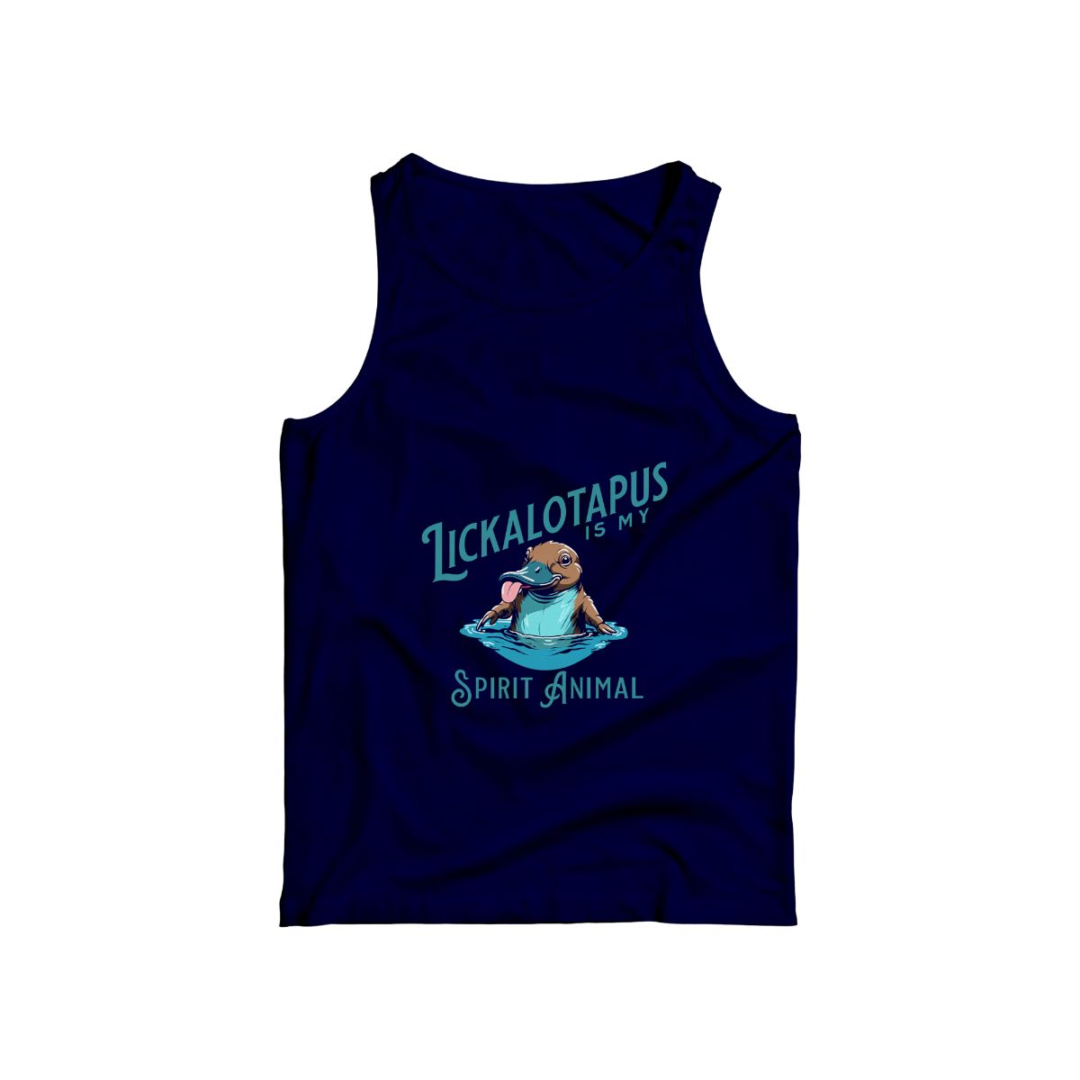 Lickalottapus Is My Spirit Animal T-Shirt | Funny Platypus Meme Meme Tee | Cute Animal Merch
