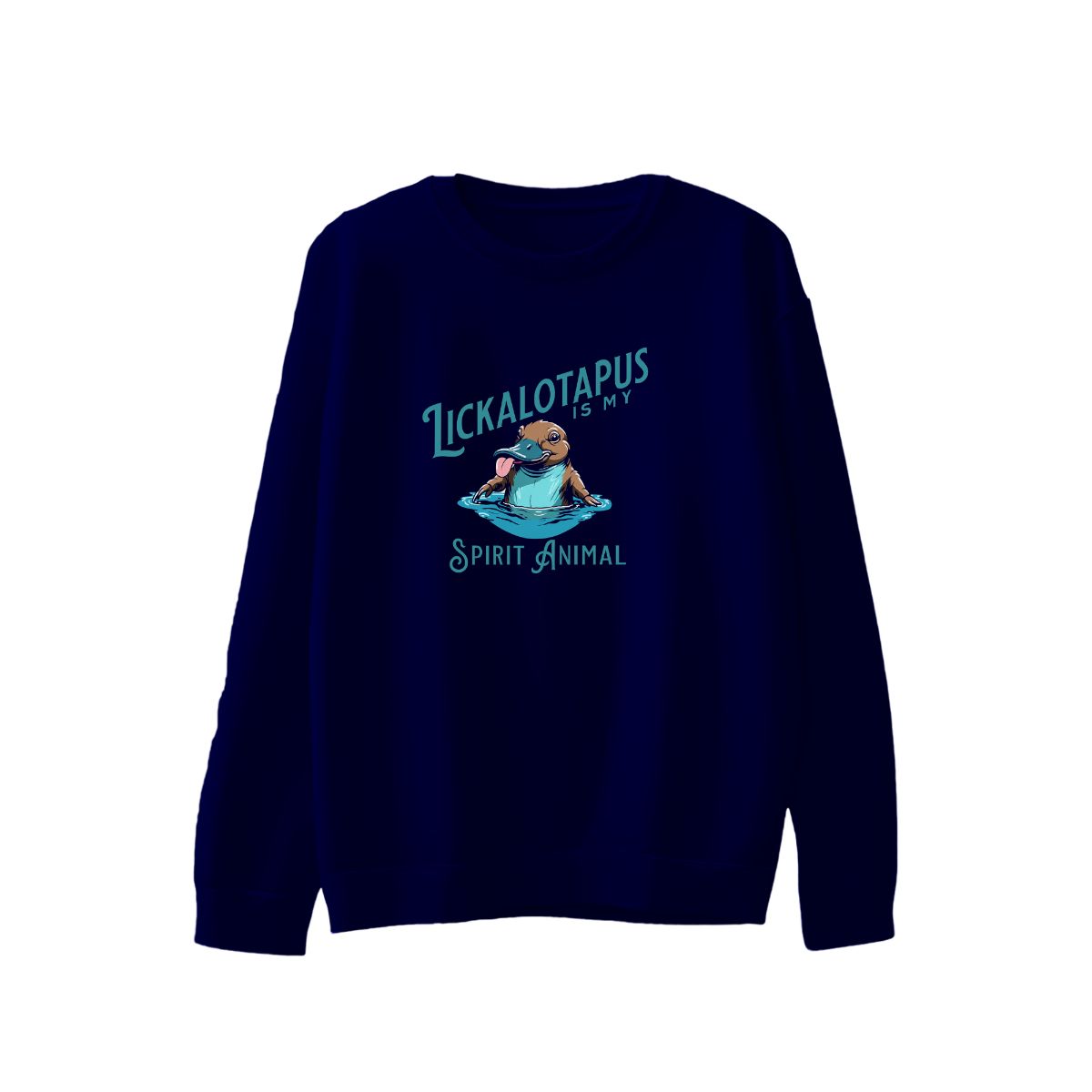 Lickalottapus Is My Spirit Animal T-Shirt | Funny Platypus Meme Meme Tee | Cute Animal Merch