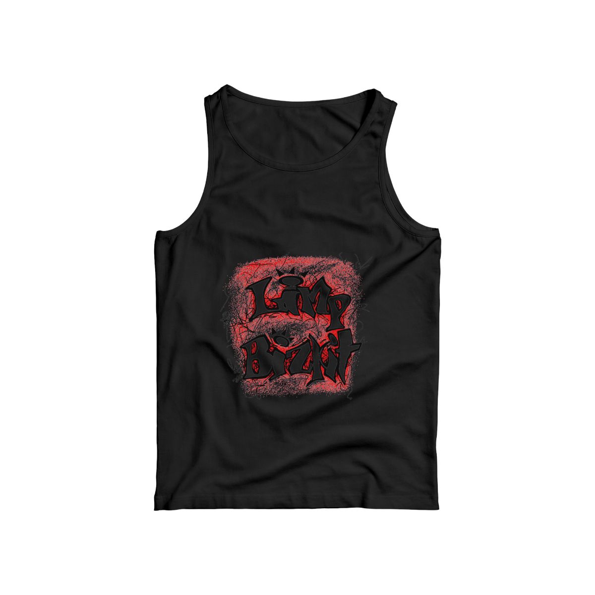 Limp Bizkit Nu Metal Band T-Shirt | Red Graffiti Spray Art Merch | Alternative Rock Tee