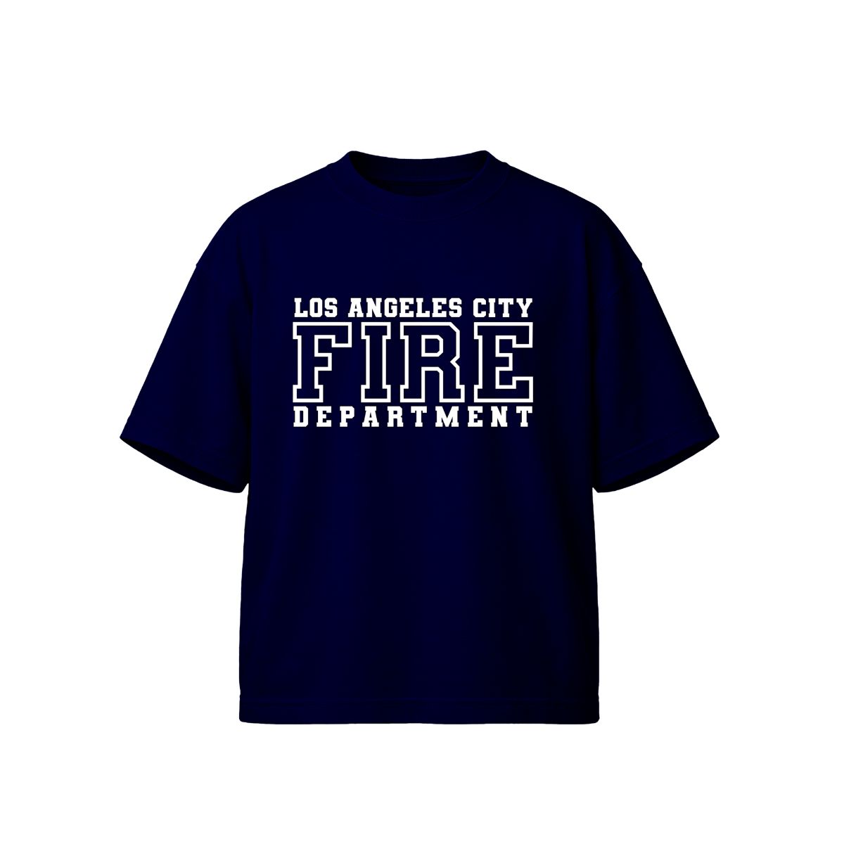 Los Angeles City Fire Department T-Shirt | LAFD Firefighter Retro Varsity Tee