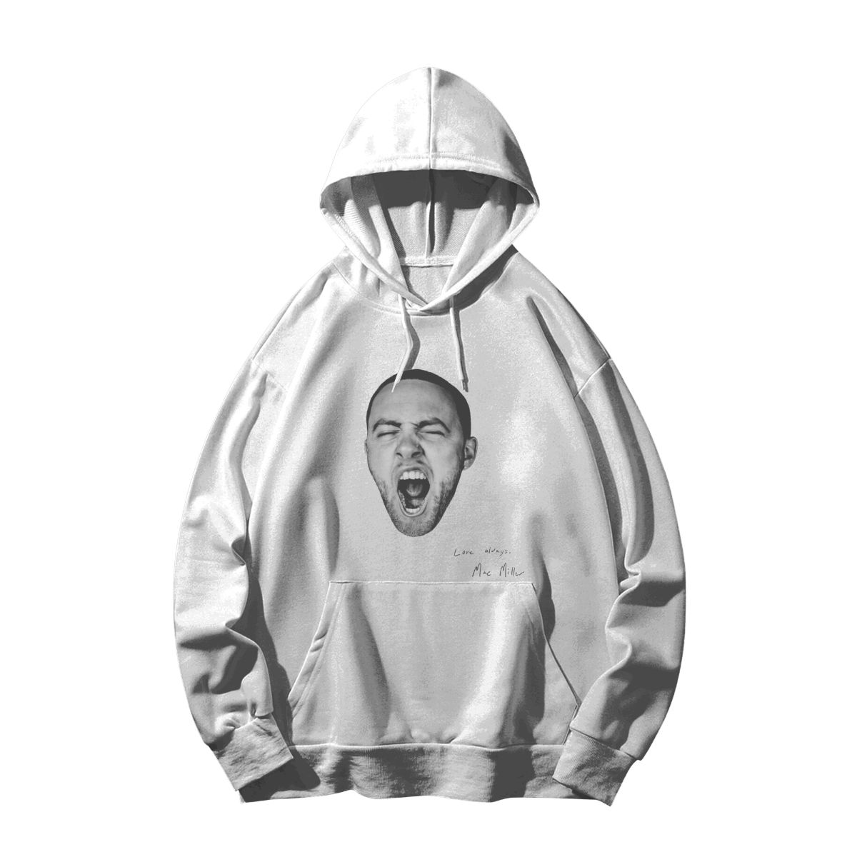 Mac Miller Shouting Portrait T-Shirt | Hip Hop Artist Merch | Rap Music Graphic Tee