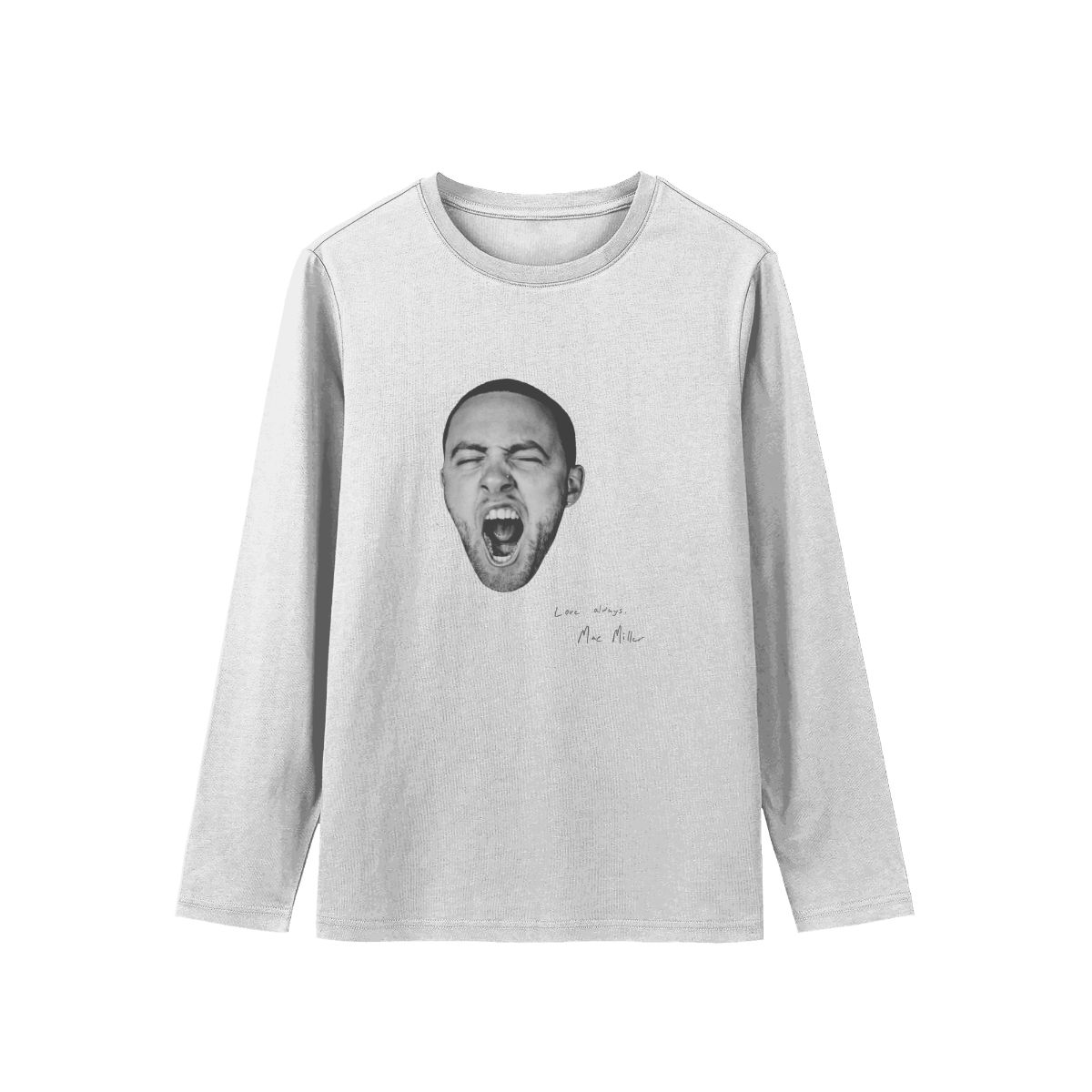 Mac Miller Shouting Portrait T-Shirt | Hip Hop Artist Merch | Rap Music Graphic Tee