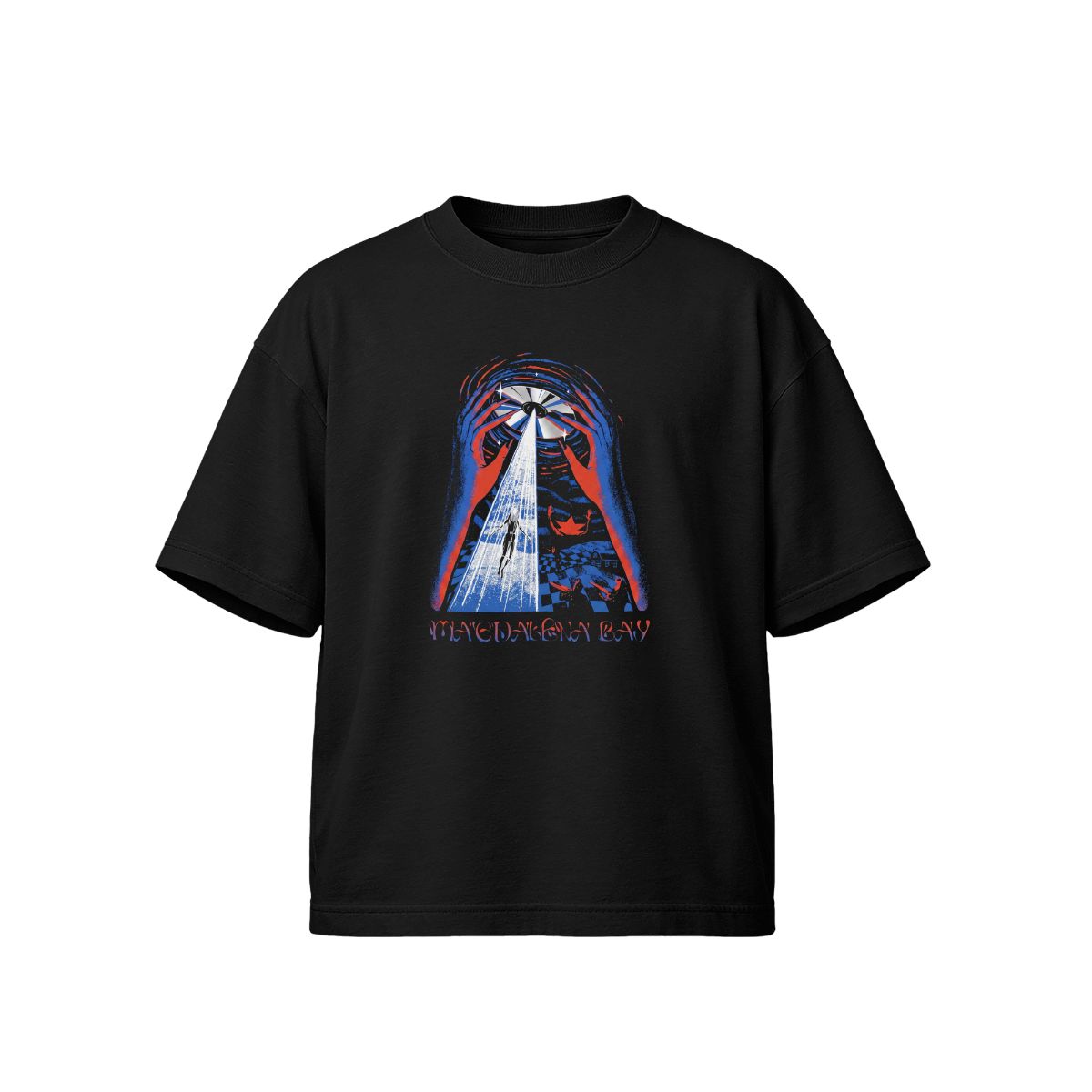 Magdalena Bay Indie Pop Band T-Shirt | UFO Abduction Graphic Merch | Alternative Music Tee