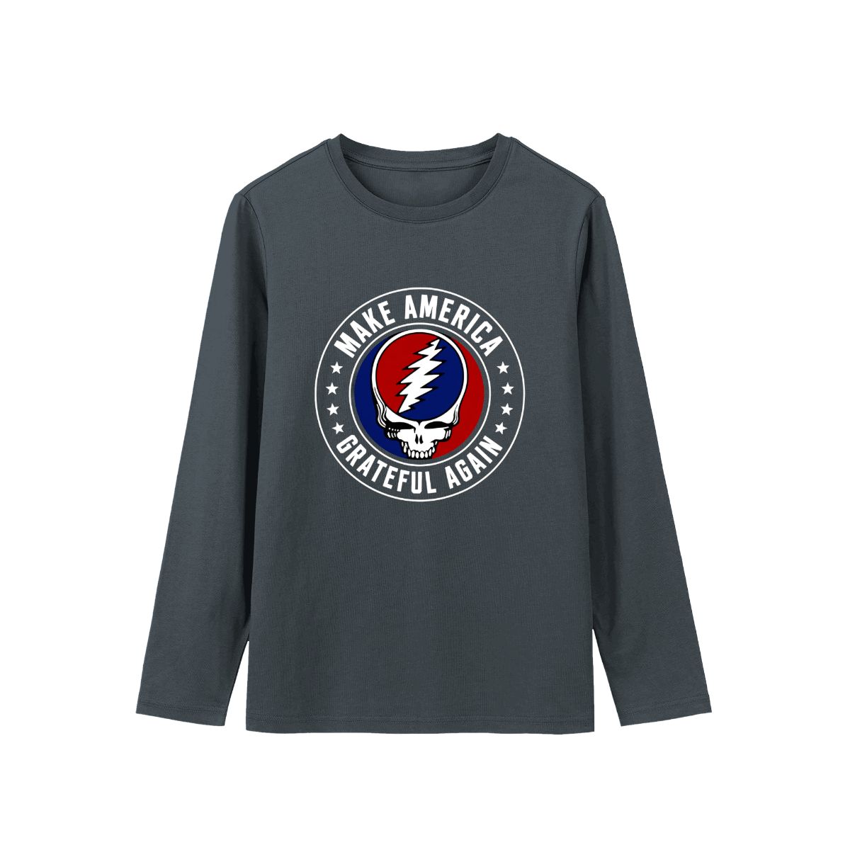 Make America Grateful Again T-Shirt | Grateful Dead Style Parody Tee | Classic Rock Merch