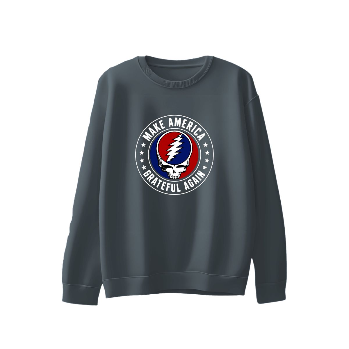 Make America Grateful Again T-Shirt | Grateful Dead Style Parody Tee | Classic Rock Merch