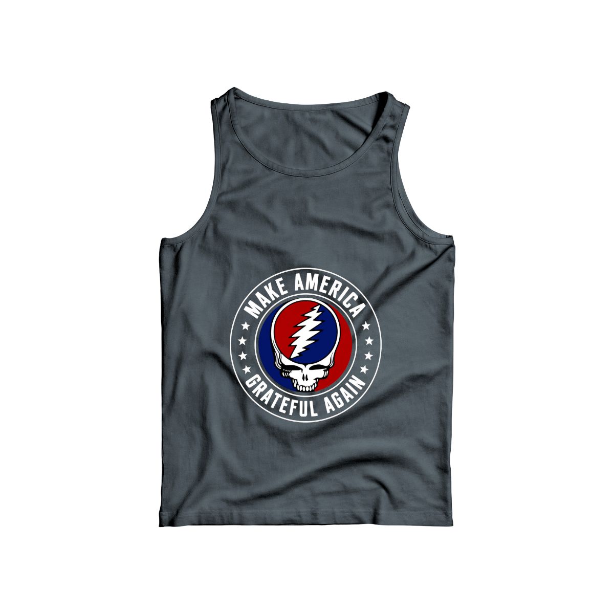 Make America Grateful Again T-Shirt | Grateful Dead Style Parody Tee | Classic Rock Merch