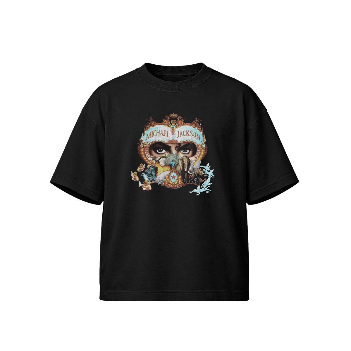 Michael Jackson Dangerous World Tour T-Shirt | King of Pop Vintage Concert Merch