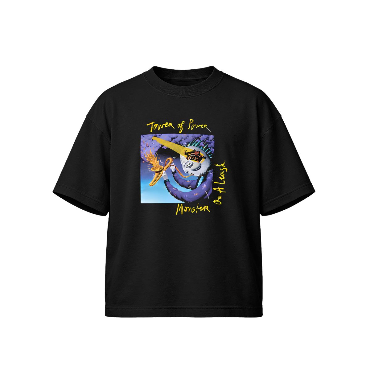 Tower of Power Band T-Shirt | Monster On A Leash Funk Soul Merch | Vintage Music Tee