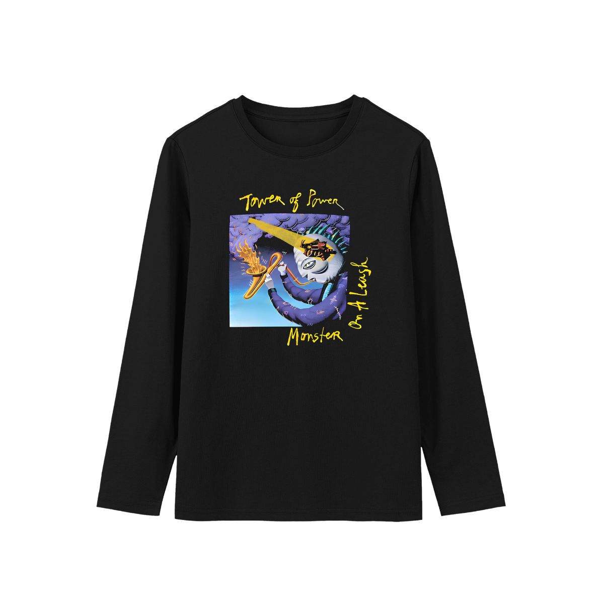 Tower of Power Band T-Shirt | Monster On A Leash Funk Soul Merch | Vintage Music Tee