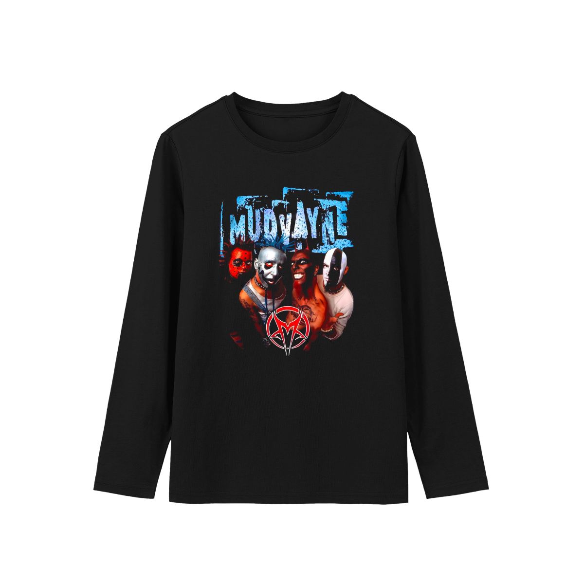 Mudvayne Heavy Metal Band T-Shirt | Nu Metal Face Paint Tour Merch
