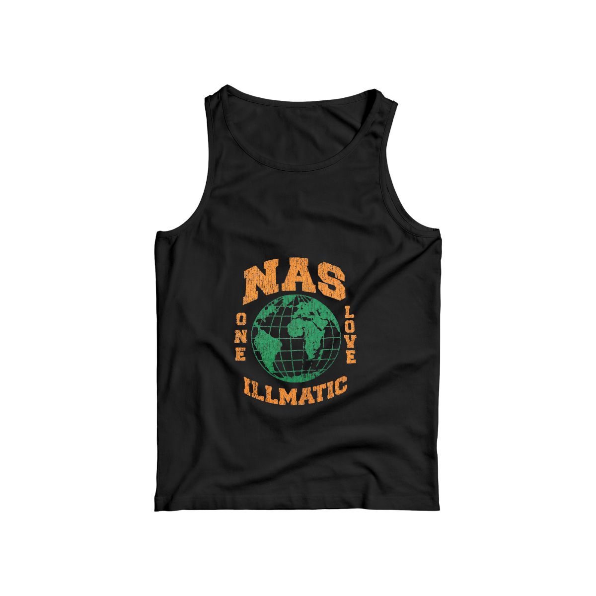 Nas Illmatic T-Shirt | One Love Hip Hop Retro Globe Graphic Tee