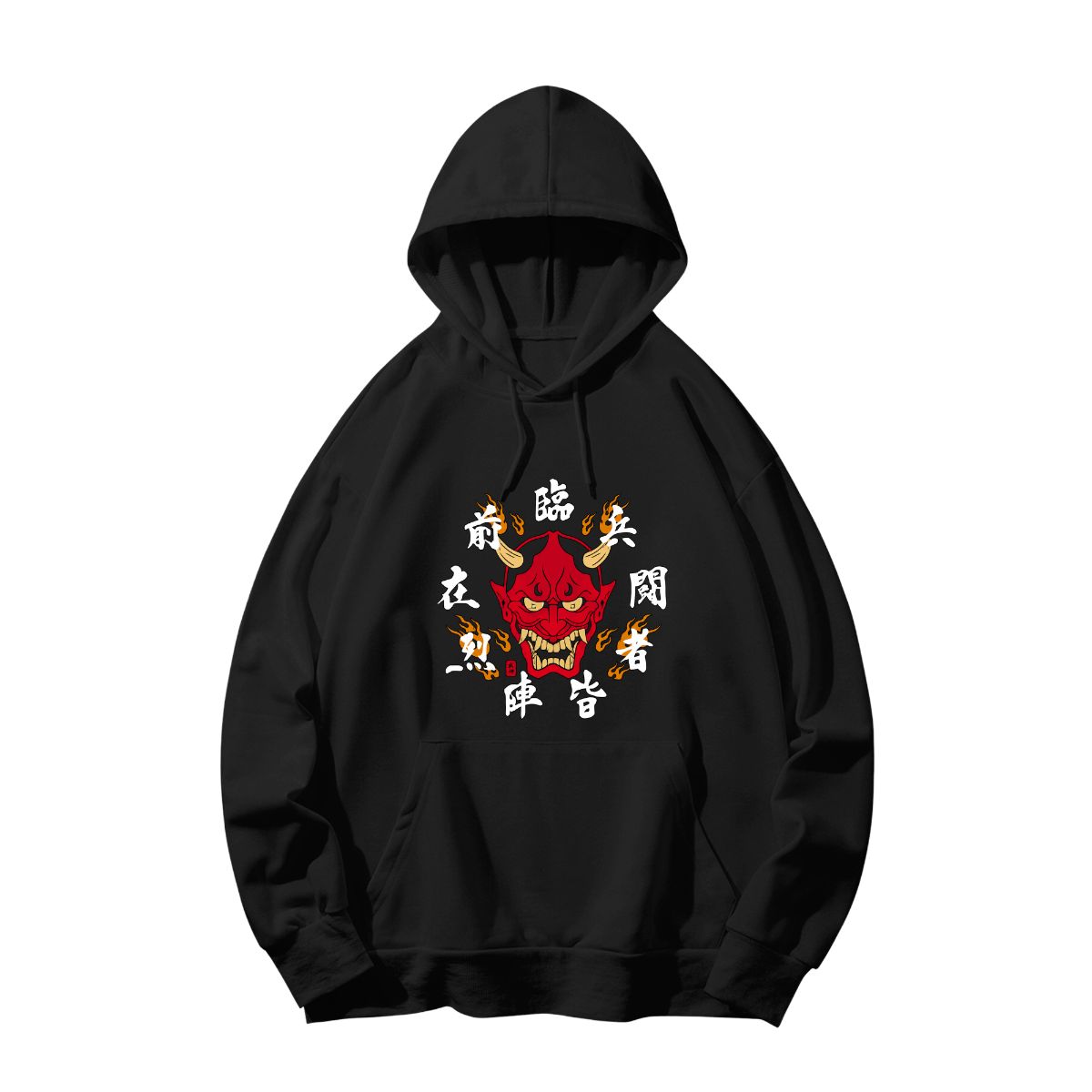 Ninjutsu Ninja Oni Mask T-Shirt | Bujinkan Japanese Martial Arts Back Graphic