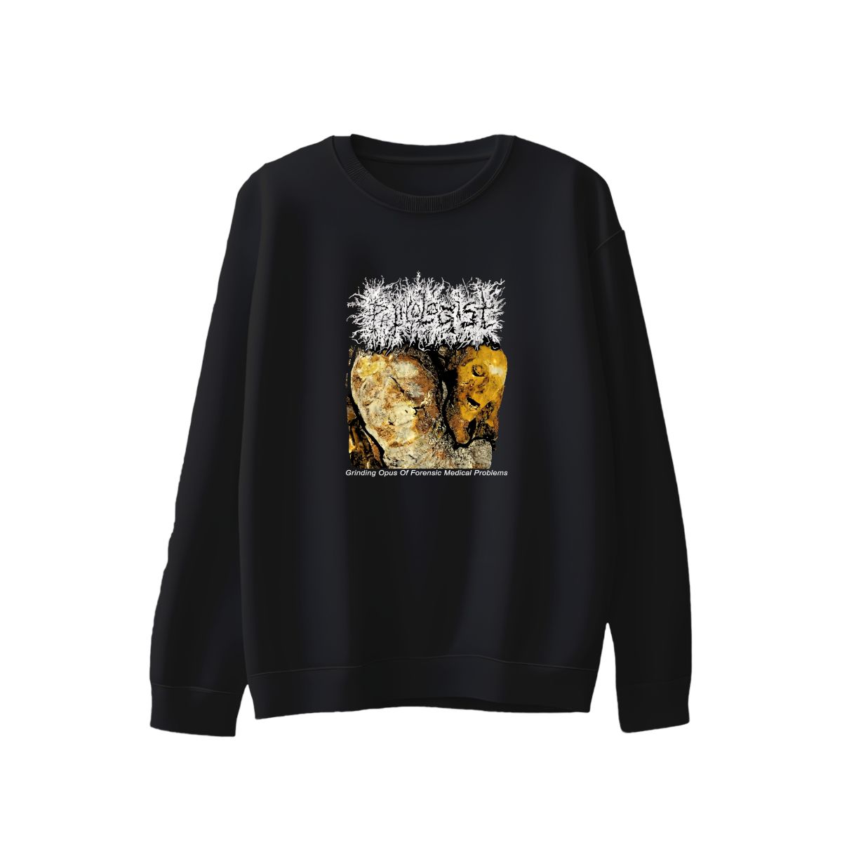 Pathologist T-Shirt | Grinding Opus Of Forensic Medical Problems Death Metal Merch