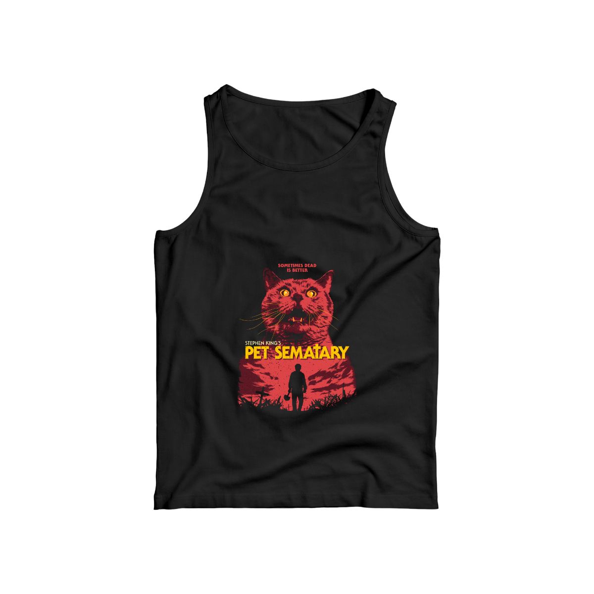 Pet Sematary T-Shirt | Stephen King Horror Classic Cat Graphic Tee