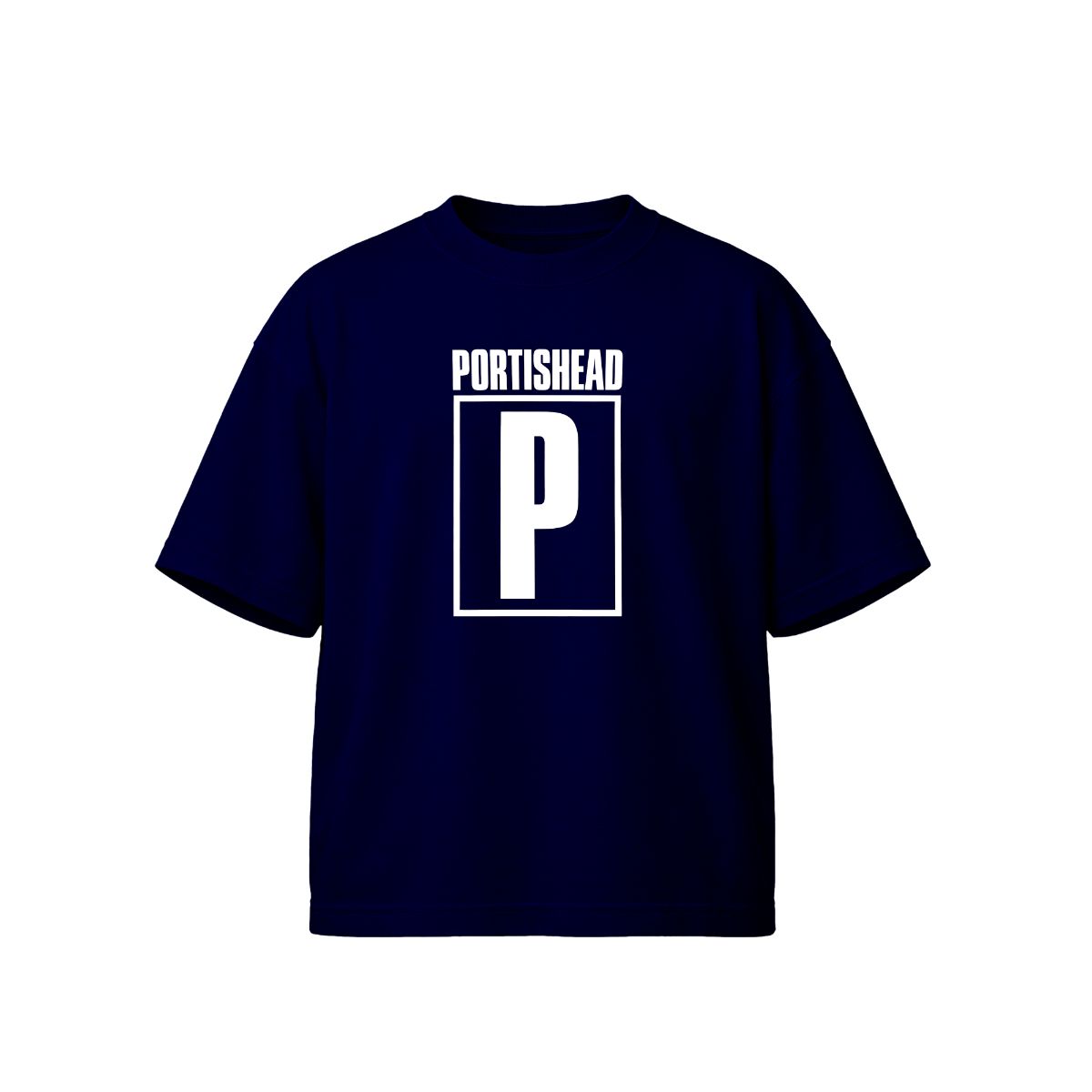 Portishead T-Shirt | Dummy Album Minimalist "P" Logo Trip-Hop Tee
