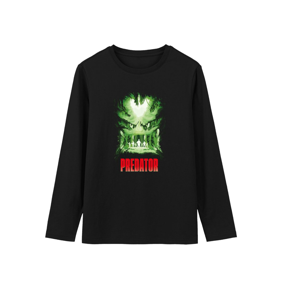 Predator T-Shirt | Classic Sci-Fi Movie Jungle Skull Graphic Tee