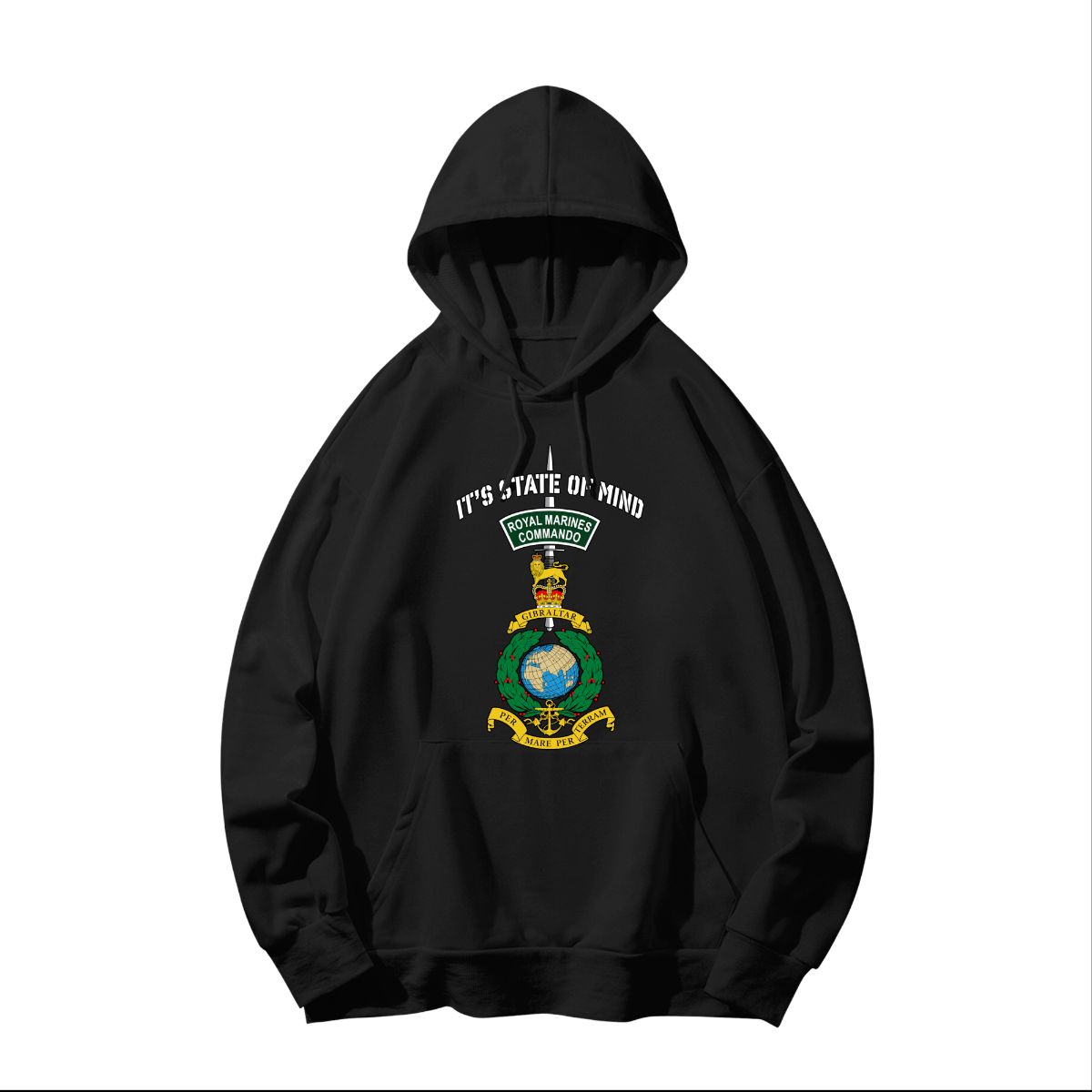 Royal Marines Commando T-Shirt | It's a State of Mind Military Commando Dagger Tee 