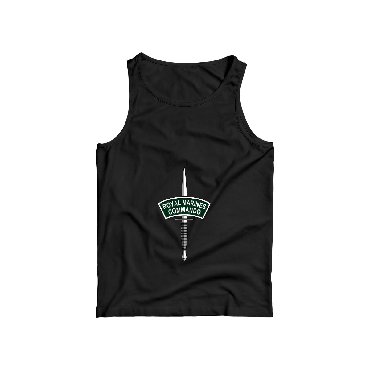Royal Marines Commando T-Shirt | Elite Military Dagger & Green Beret Flash Tee