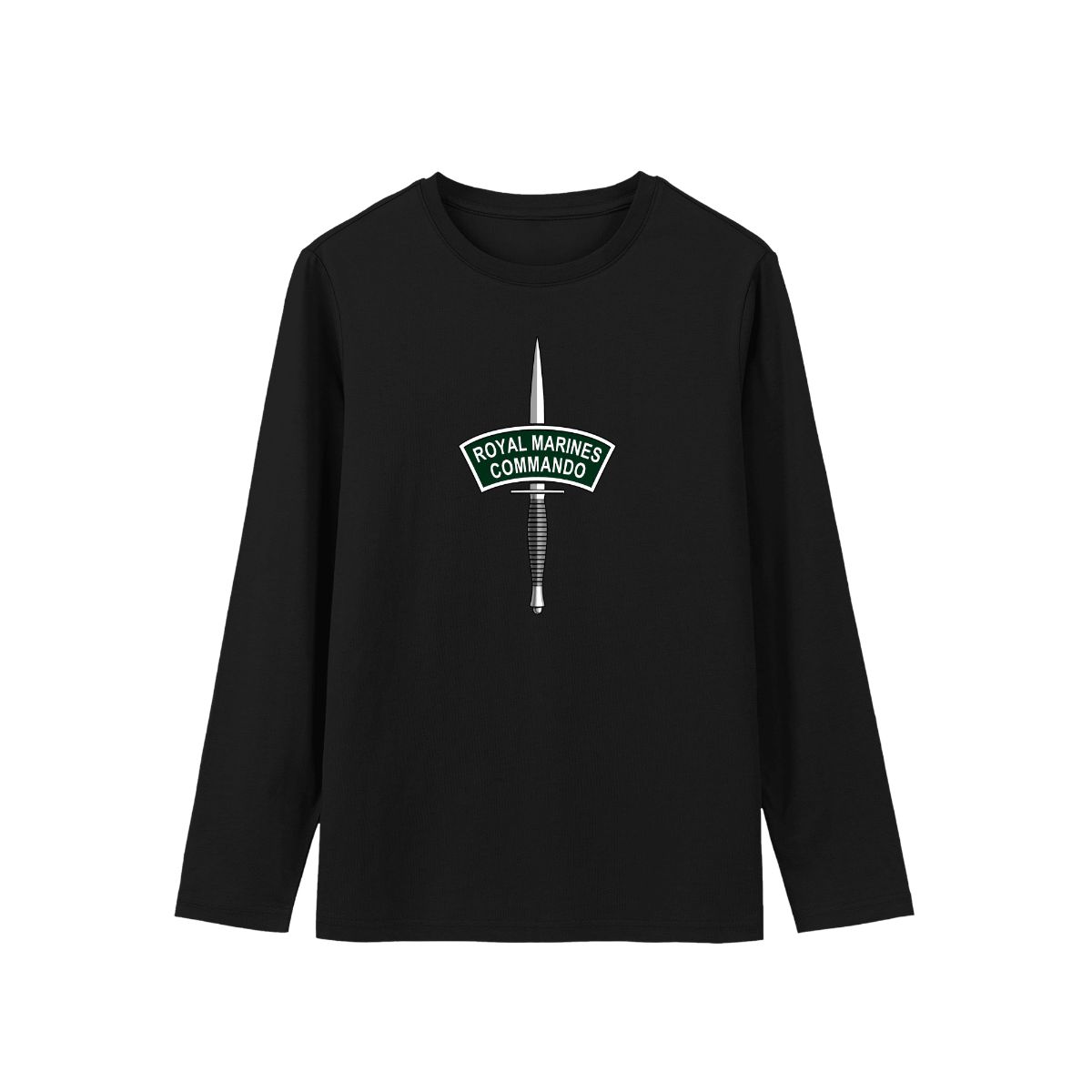 Royal Marines Commando T-Shirt | Elite Military Dagger & Green Beret Flash Tee