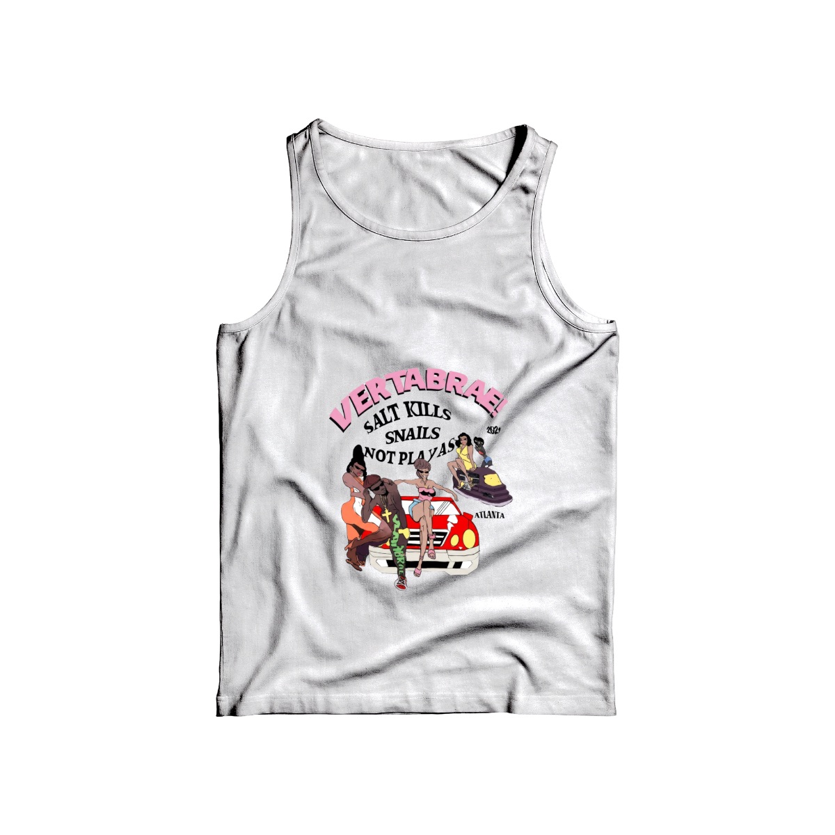 Vertebrae T-Shirt | Salt Kills Snails Not Playas Retro Hip Hop Streetwear Tee
