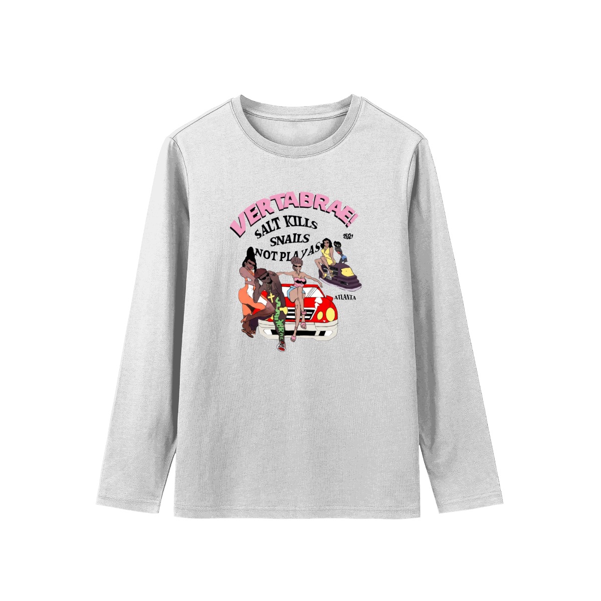 Vertebrae T-Shirt | Salt Kills Snails Not Playas Retro Hip Hop Streetwear Tee