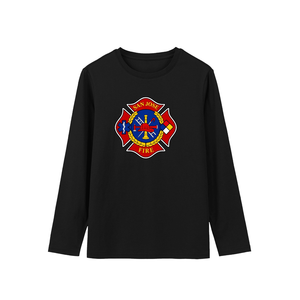 Official San Jose Fire Department Logo T-Shirt | SJFD First Responders Apparel
